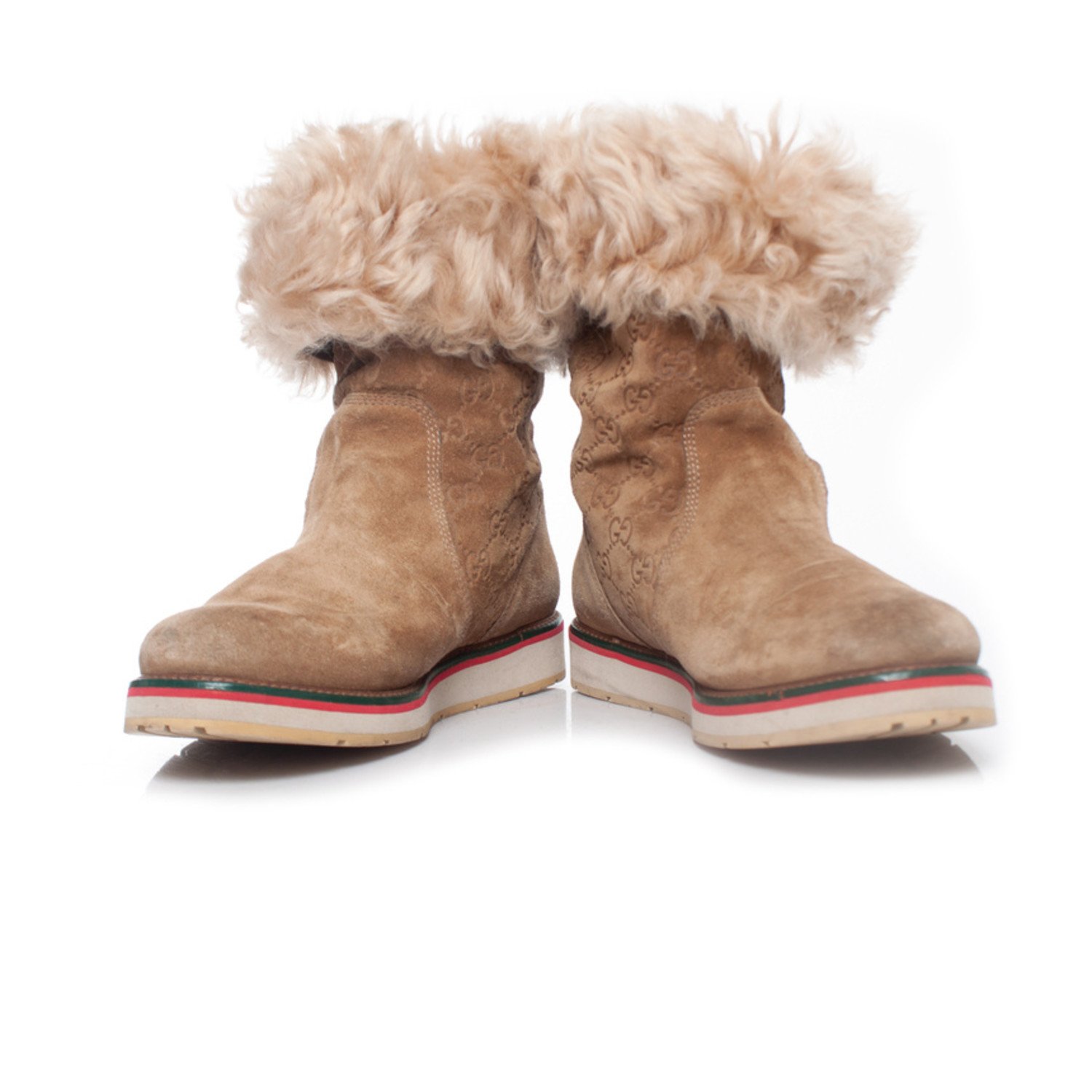 Ugg Boots Gucci Collab Creme