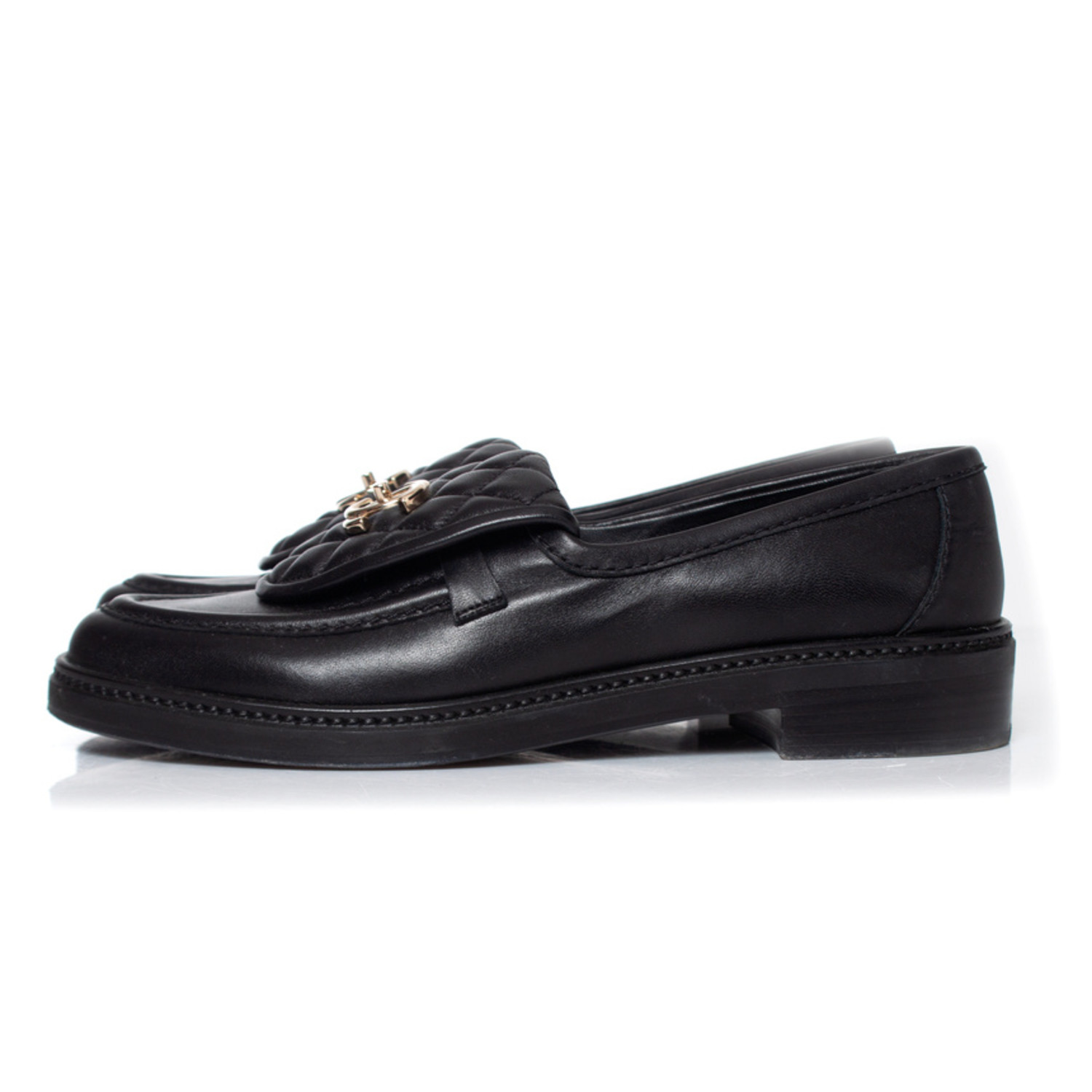 Leather loafers