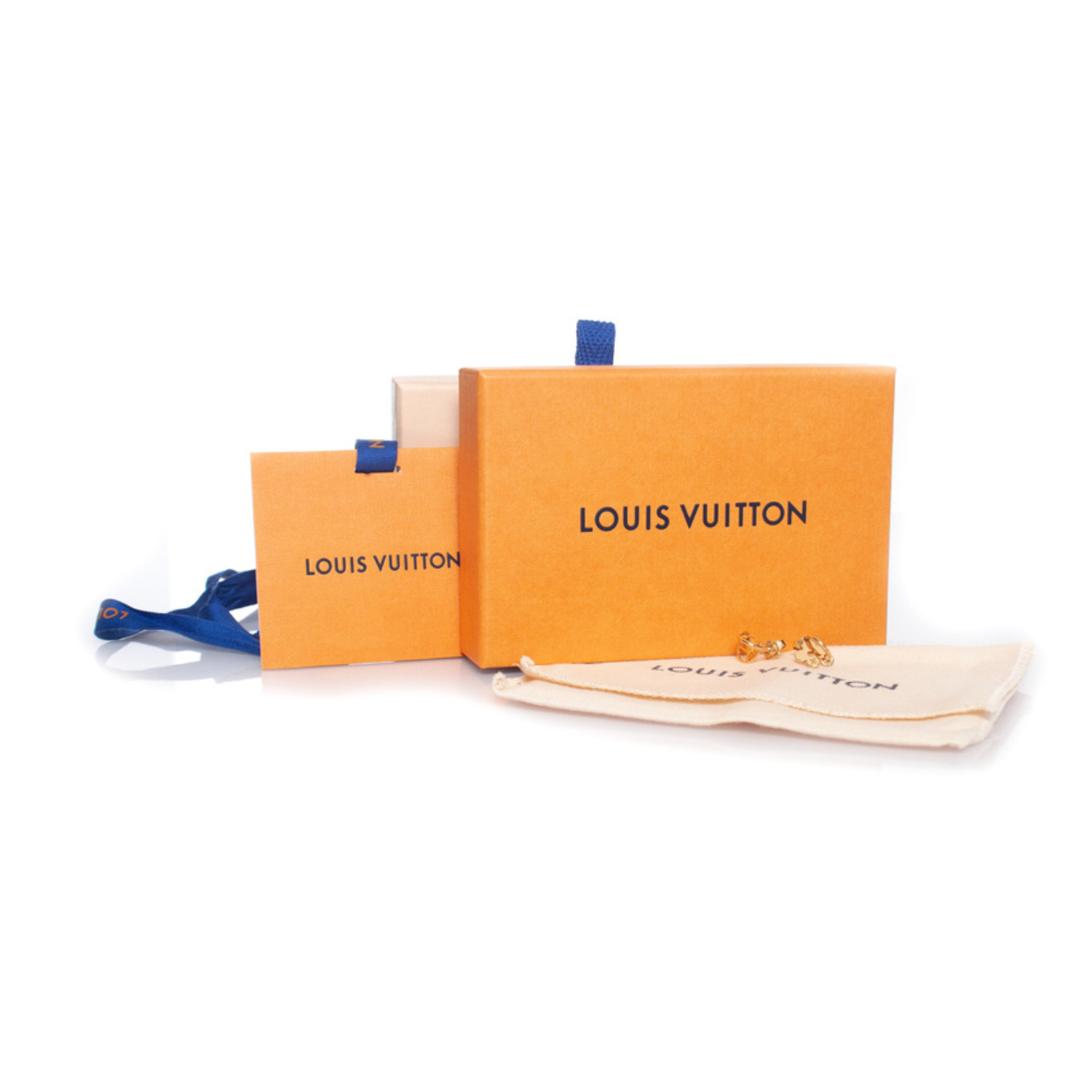 LV initialen Louis Vuitton oorbellen – KJ VIPS