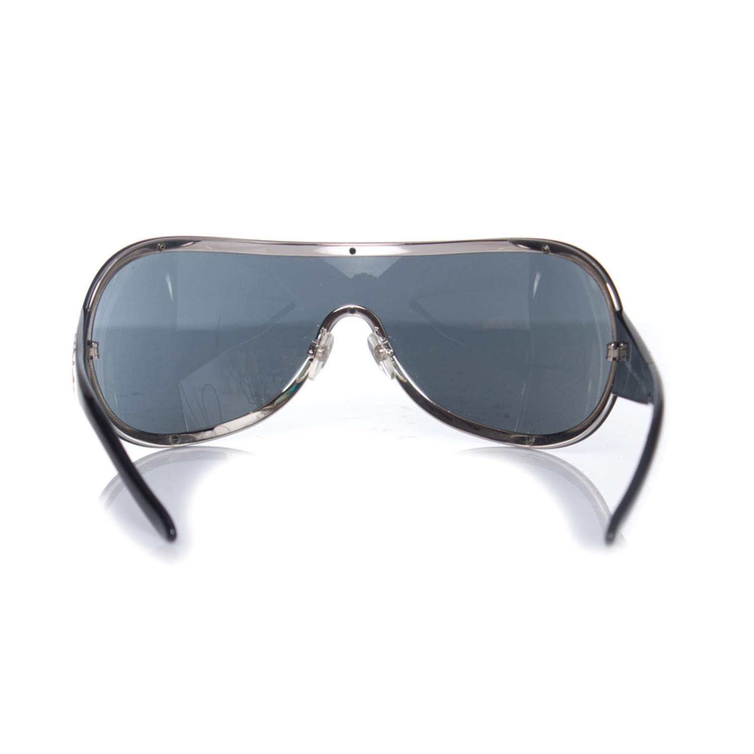 Sunglasses: Shield Sunglasses, nylon — Fashion