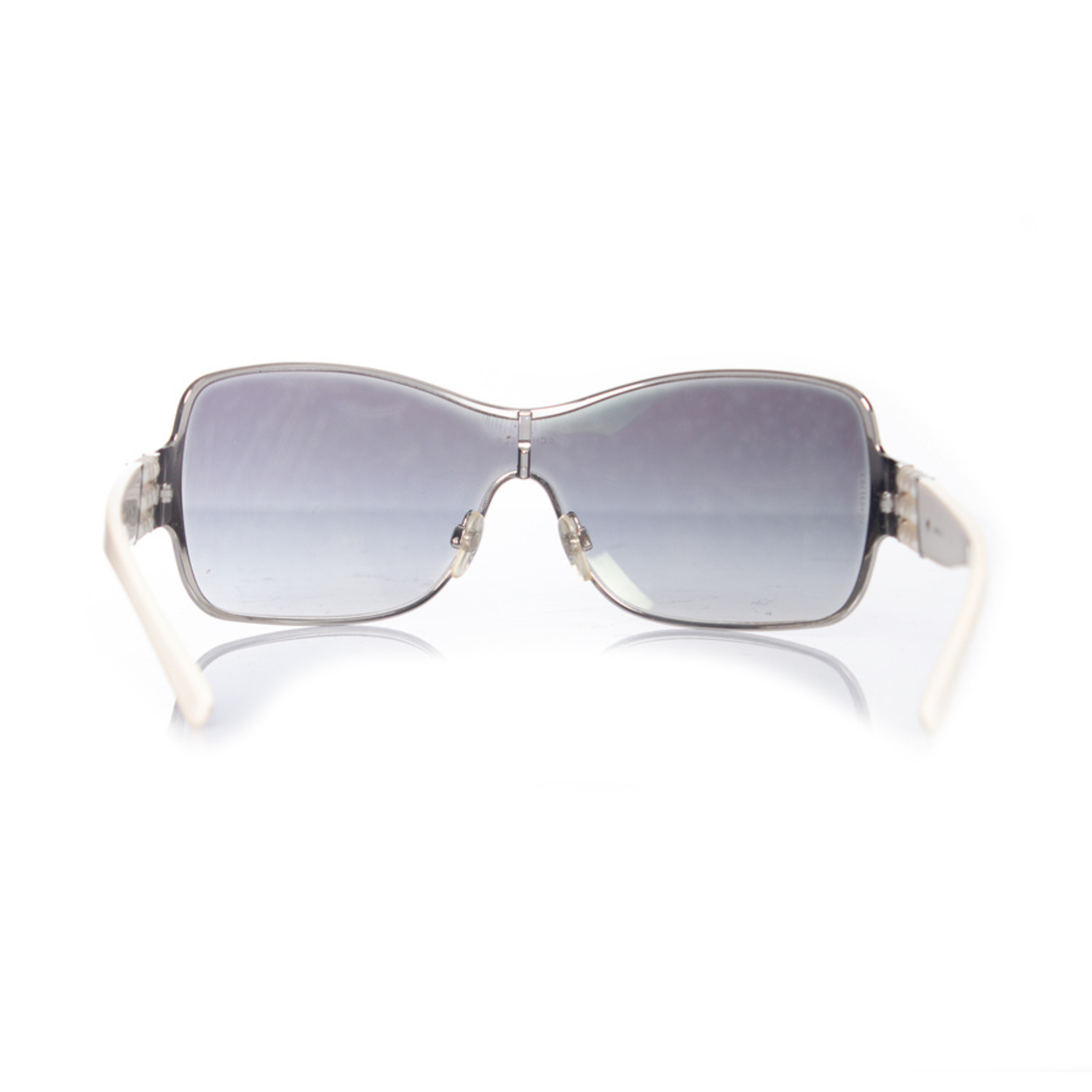 Re-Edition shield sunglasses in white - Dolce Gabbana | Mytheresa