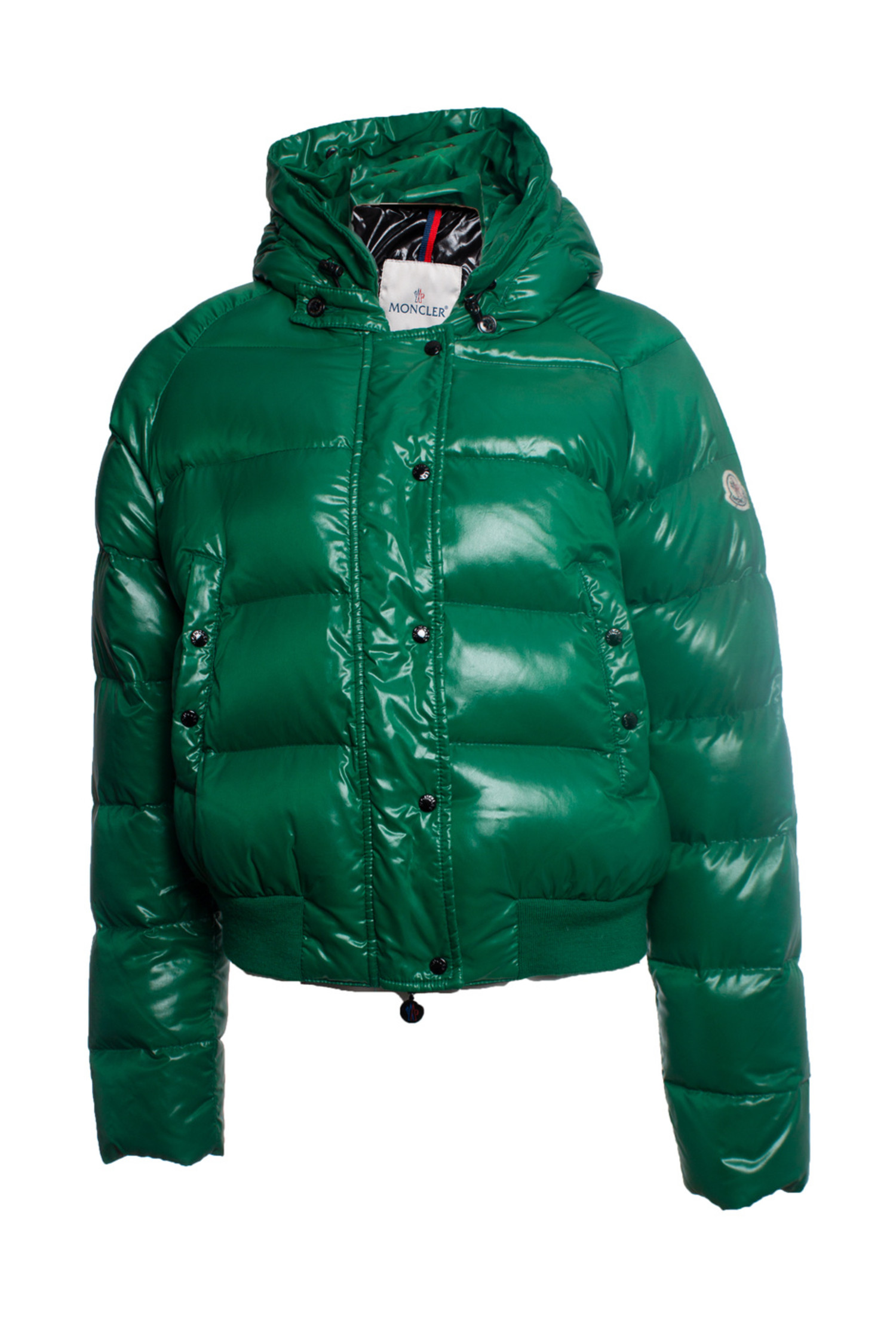 Seminarie Wolkenkrabber Frustratie Moncler, groene gewatteerde puffer jas - Unique Designer Pieces