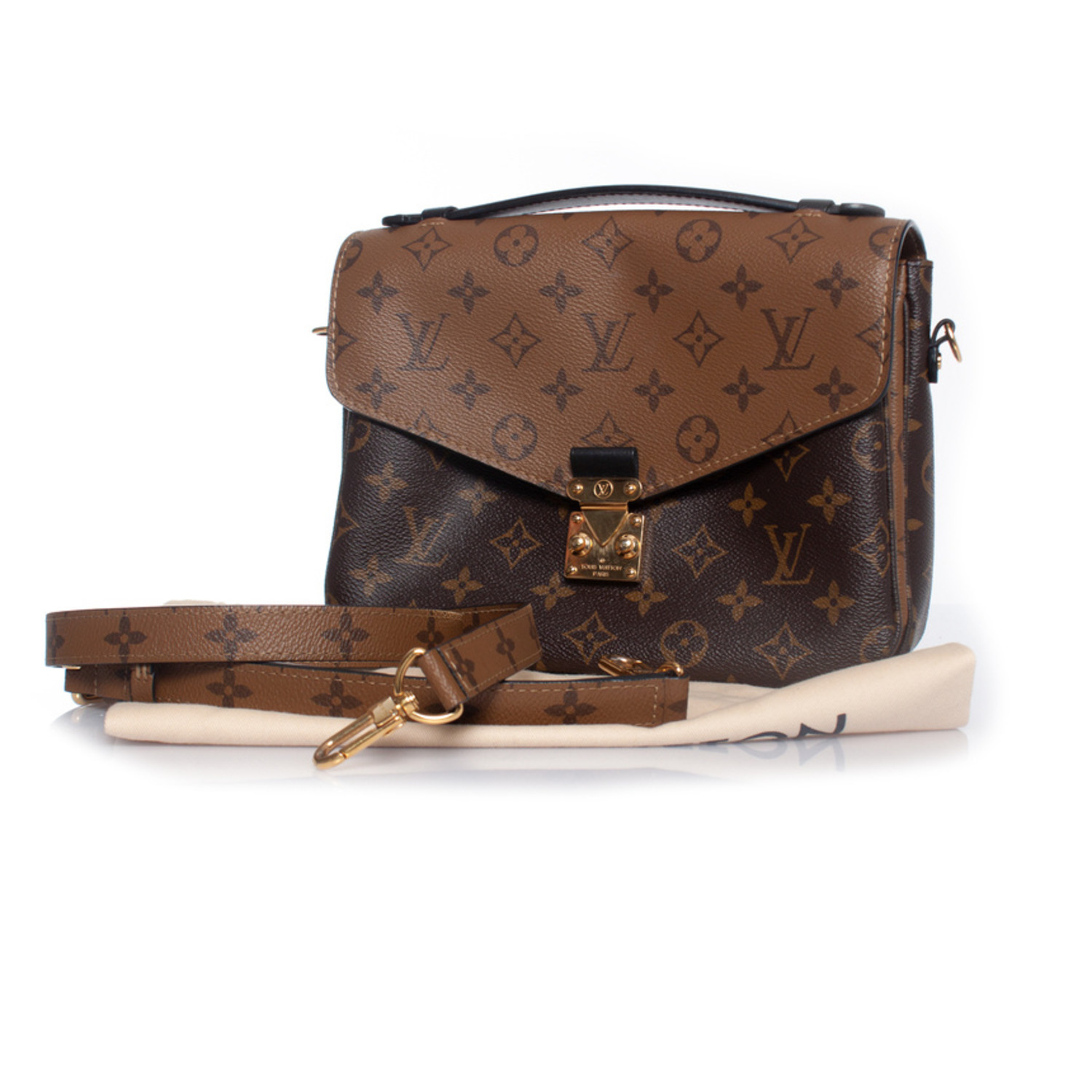 Louis Vuitton Pochette Metis Monogram Reverse Bag – I MISS YOU VINTAGE