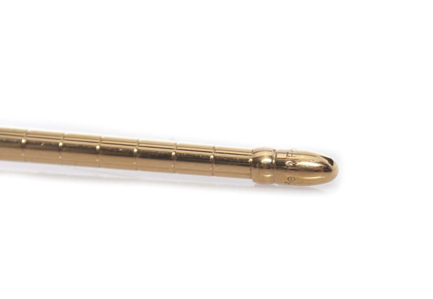 Authentic Louis Vuitton Stylo Agenda GM Ballpoint Pen Gold N75003 LV 6123G