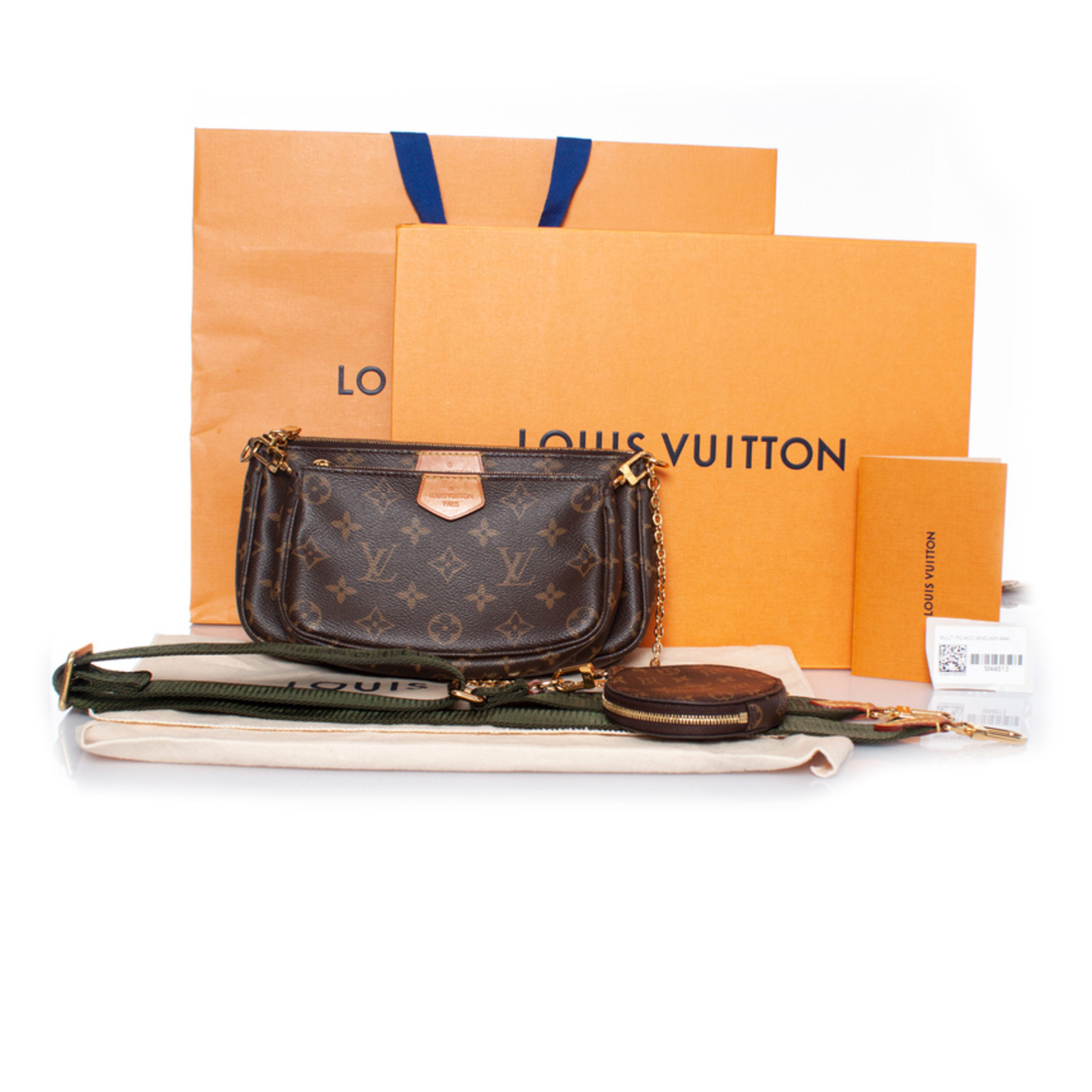 Louis Vuitton multi pochette schoudertas bruin