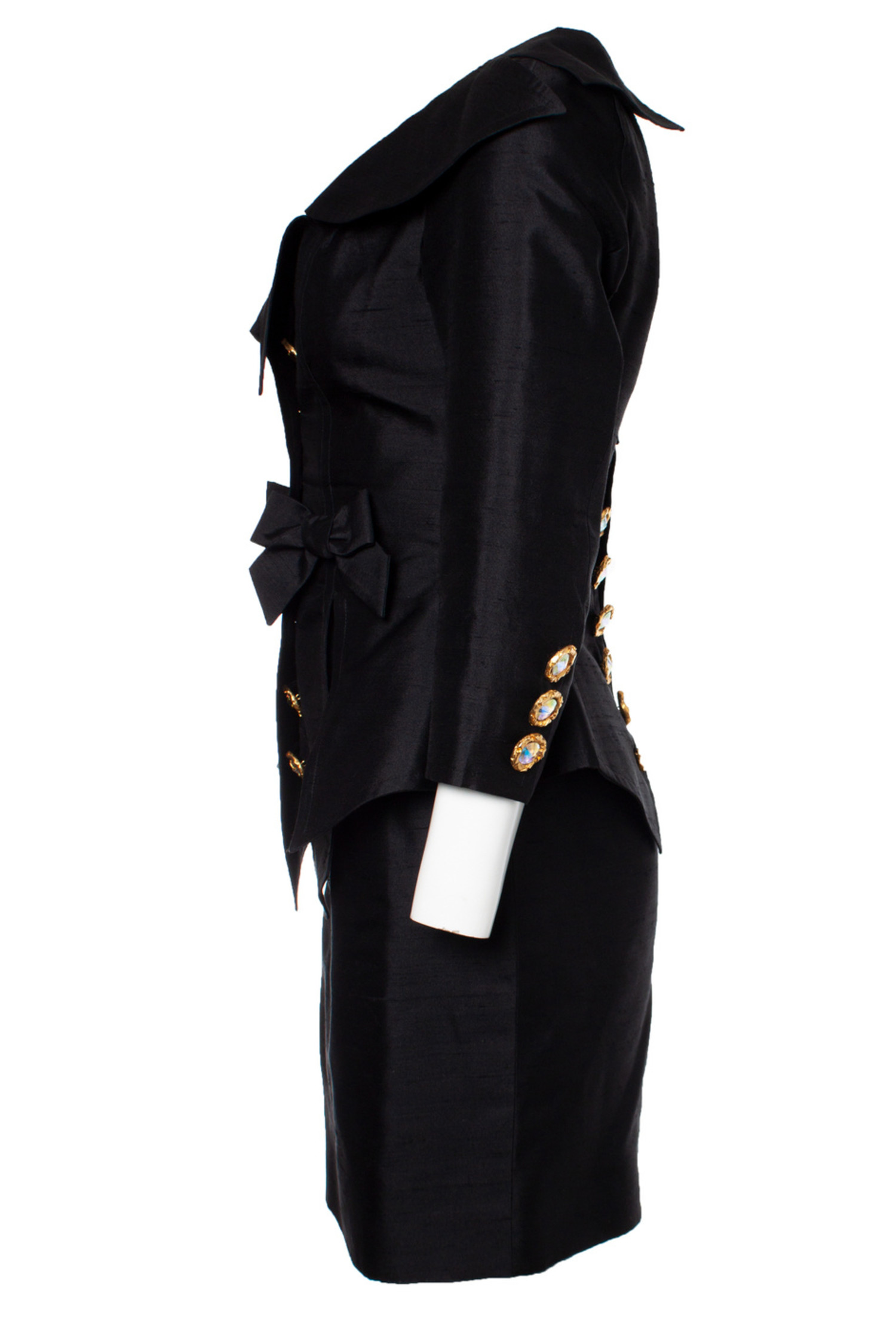 Casual twee-delig pak met lange top en bijpassende broek