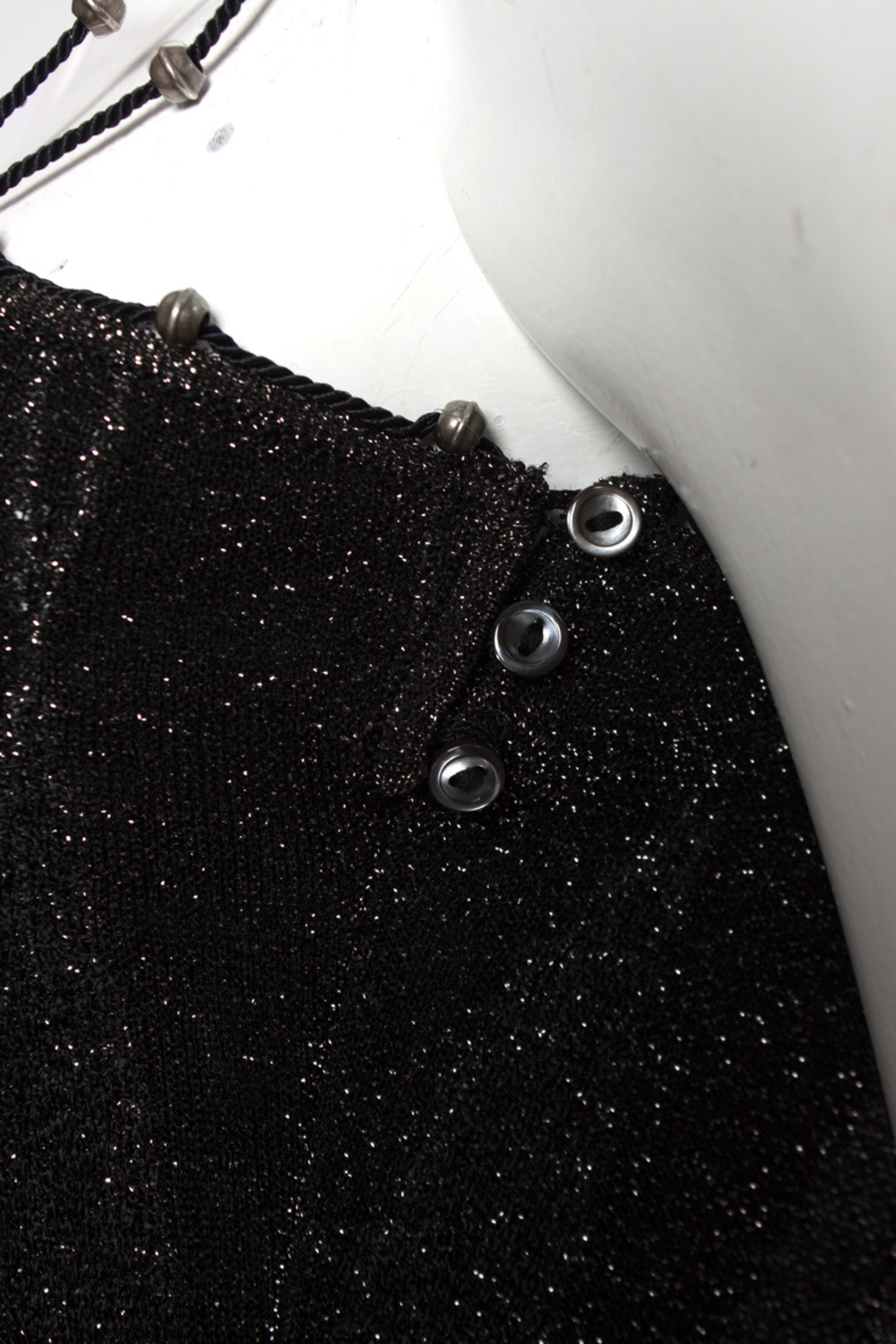 Christian Dior maxi lurex rok en topje Unique Designer Pieces