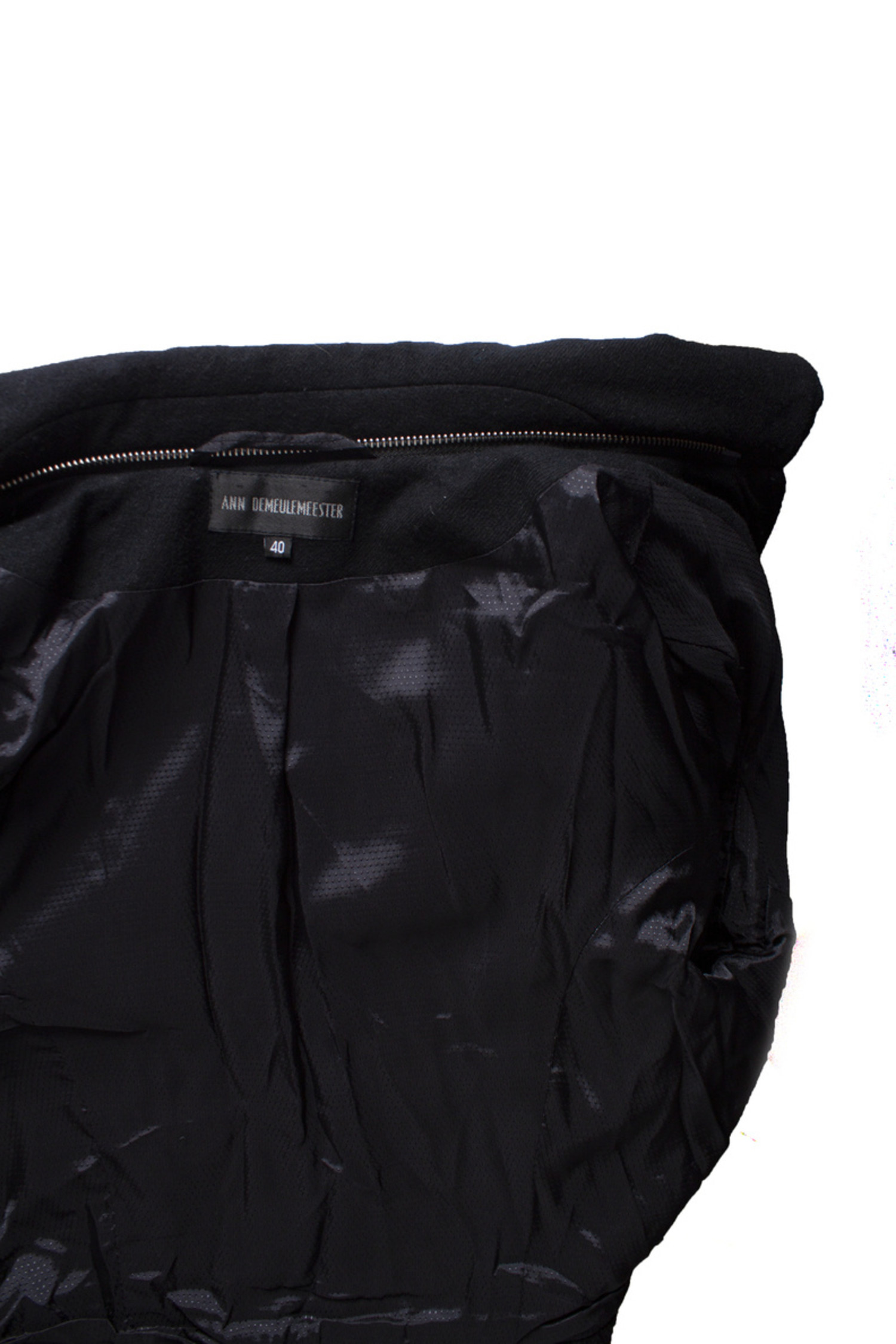 Ann Demeulemeester, bomber zip jacket - Unique Designer Pieces