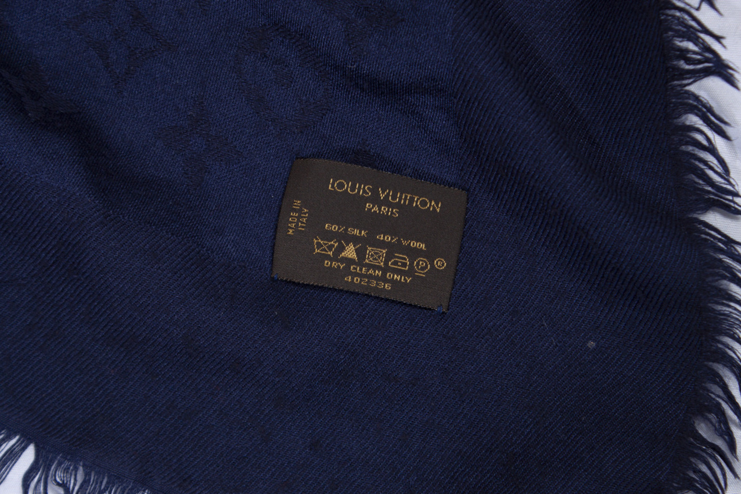 Louis Vuitton Monogram Split Cashmere Scarf - Blue Scarves, Accessories -  LOU524820