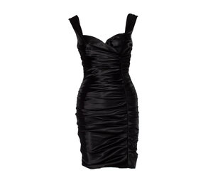 cute black dresses plus size Plus Size A Line Flowy Dresses Long Sleeve V Neck