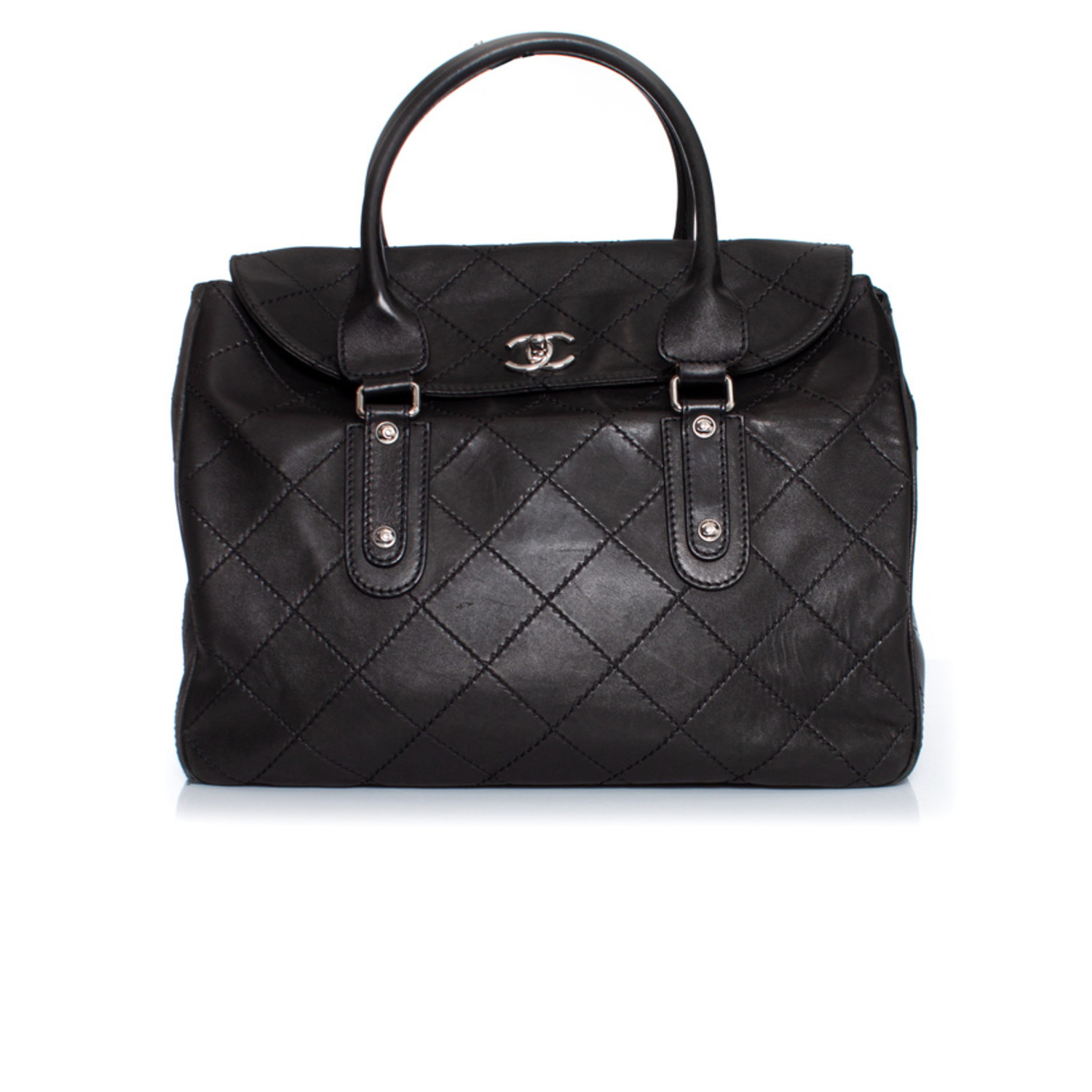Chanel, Black Quilted flap bag - Unique Designer Pieces