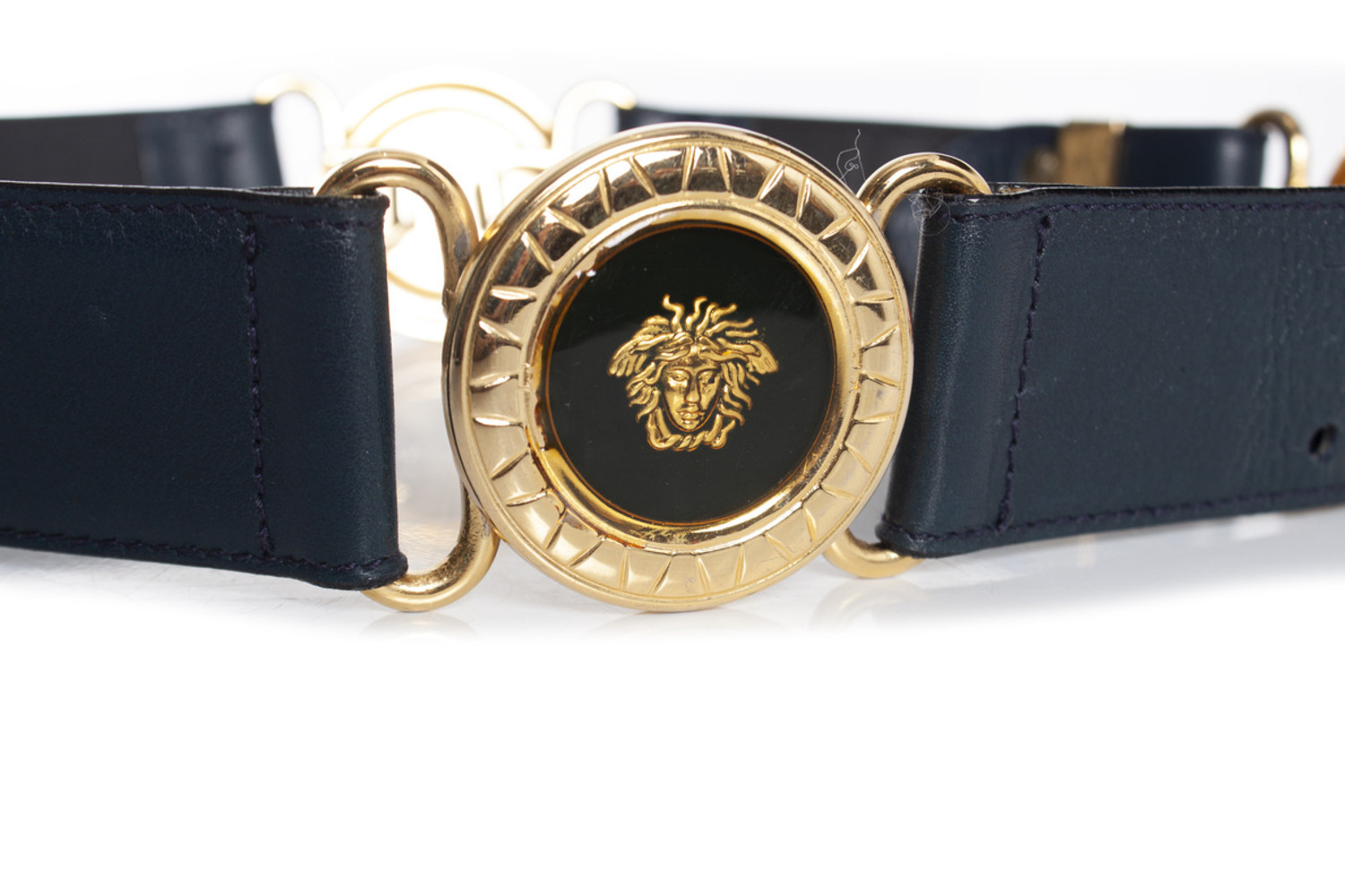 Gianni Versace couture Blue waist belt Gianni Versace couture, Blue waist belt - Unique Designer Pieces main image 3