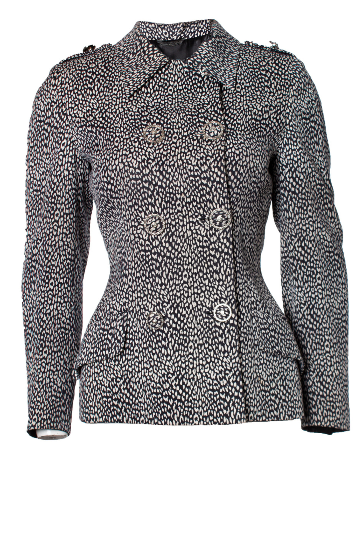 Gianni Versace Couture, double breasted blazer and skirt Gianni Versace Couture, double breasted blazer and skirt