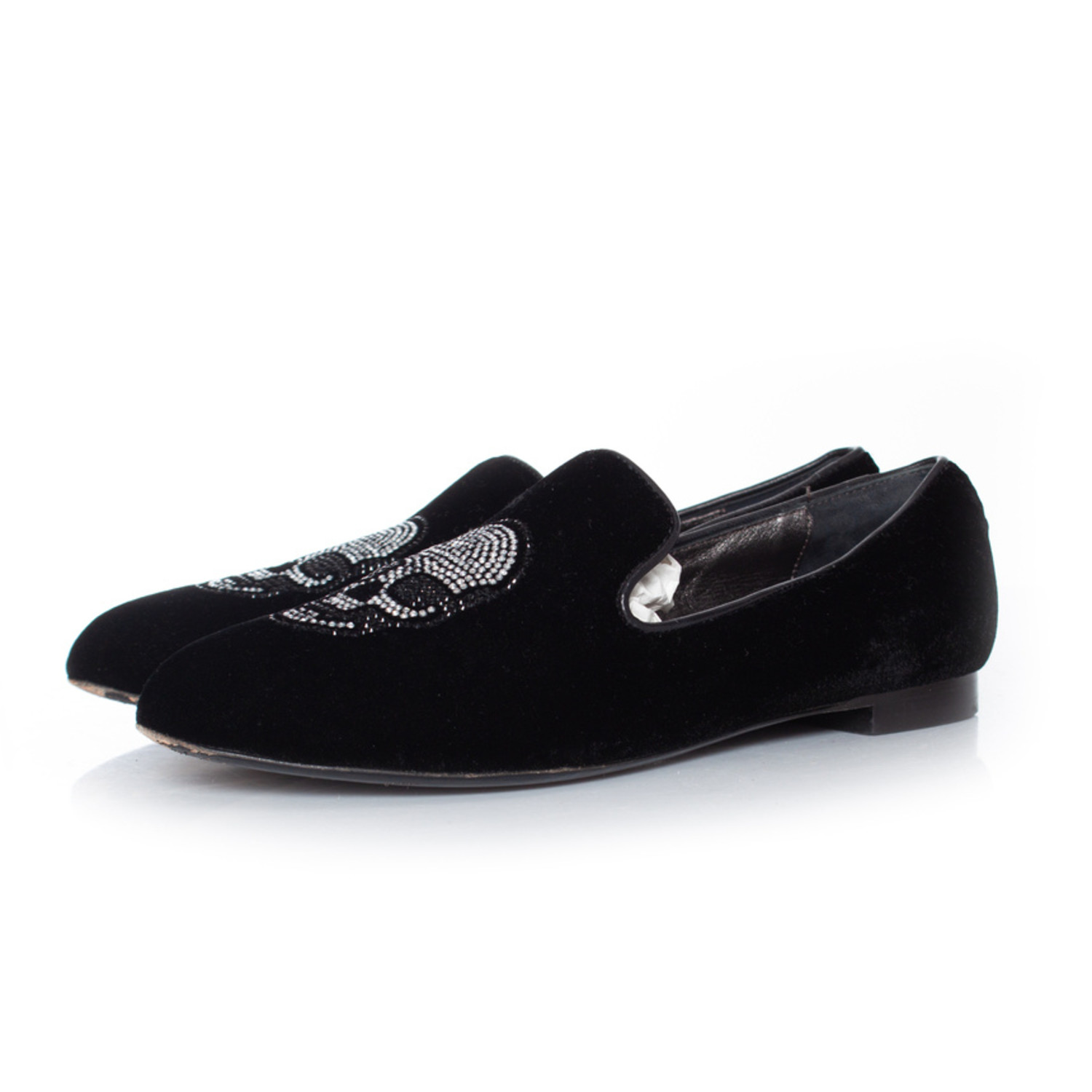 Mocasines Philipp Plein Velvet Stones Hombre Negras España Y