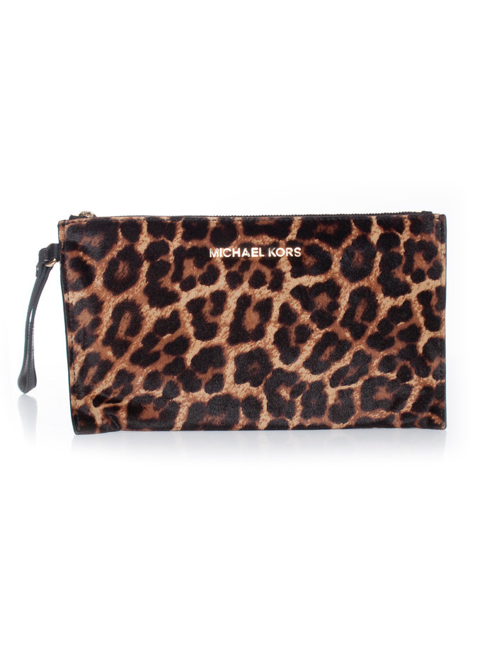 MK leopard cheap wallet
