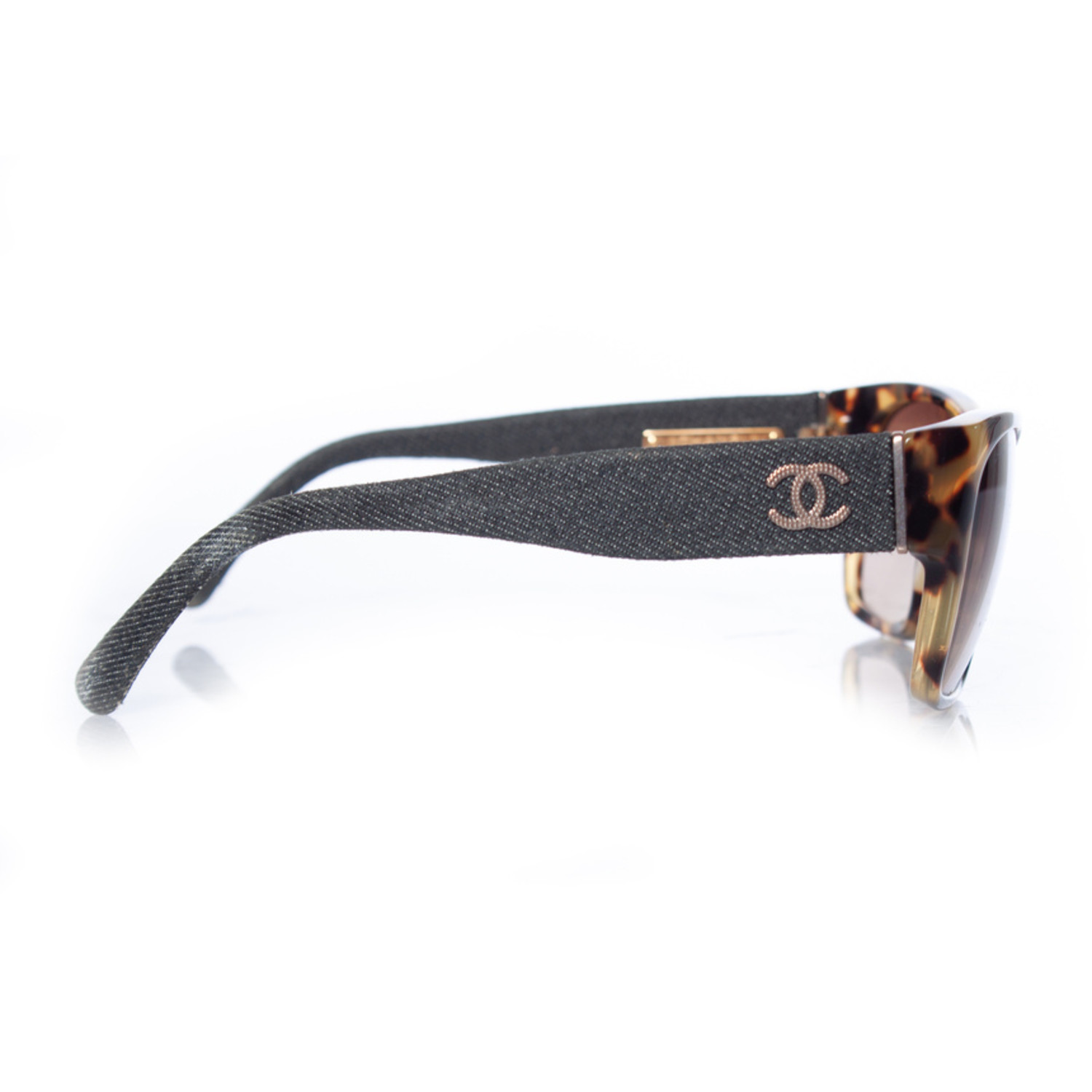 Sunglasses: Cat Eye Sunglasses, acetate & tweed — Fashion | CHANEL