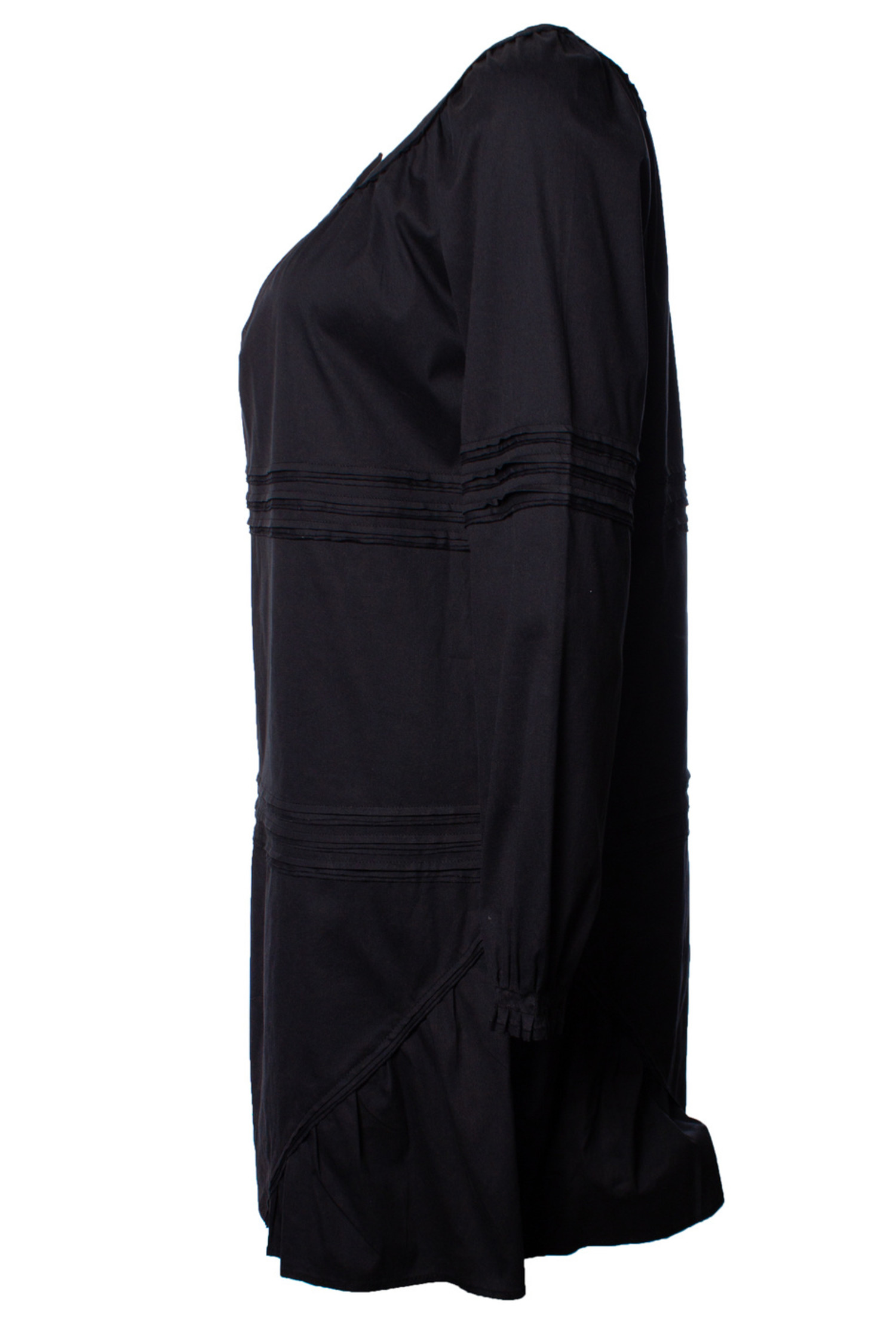 knee length dresses for ladies Miu Miu Black Ostrich Feather and Fabric Crystal Trim Long Sleeve Maxi