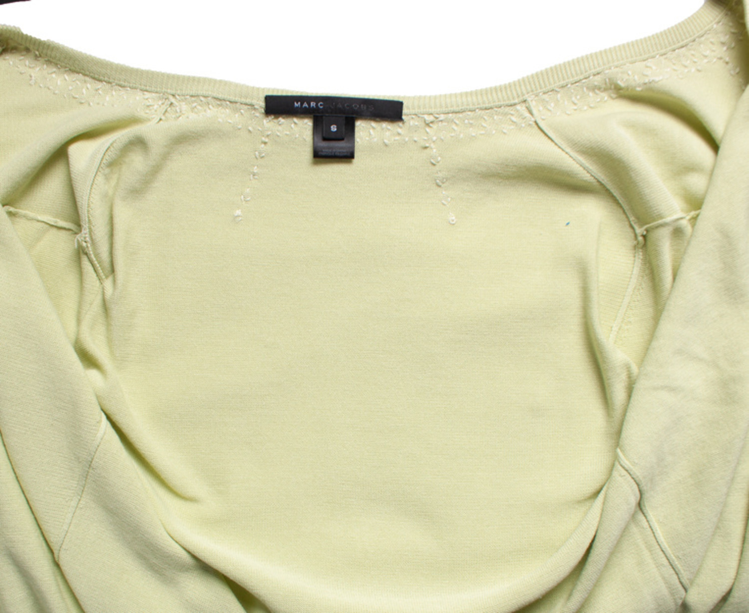 Marc Jacobs, cardigan in lime green - Unique Designer Pieces