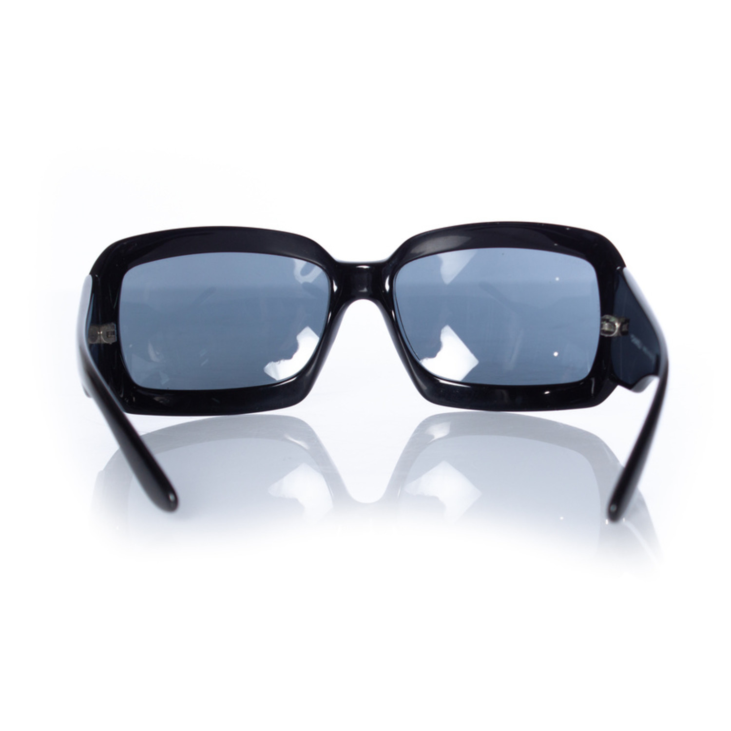 Chanel, Black classic square CC sunglasses - Unique Designer Pieces