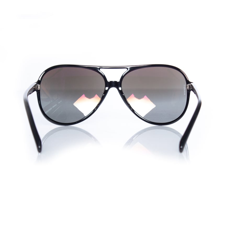 Chanel Black Oval Sunglasses, Circa 1995, Adjustable Nose Pads - Etsy