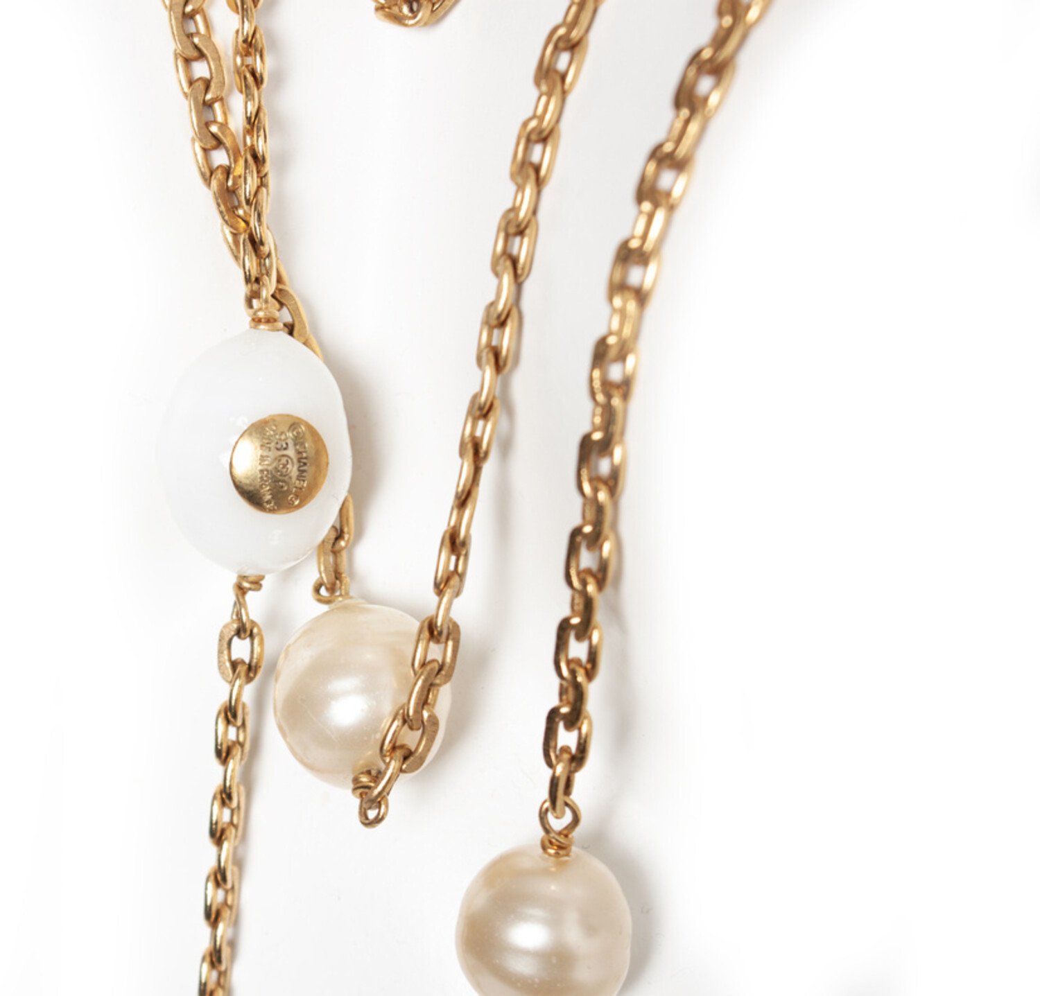 1980s Vintage Rare Chanel Faux Pearl Necklace  Susan Caplan