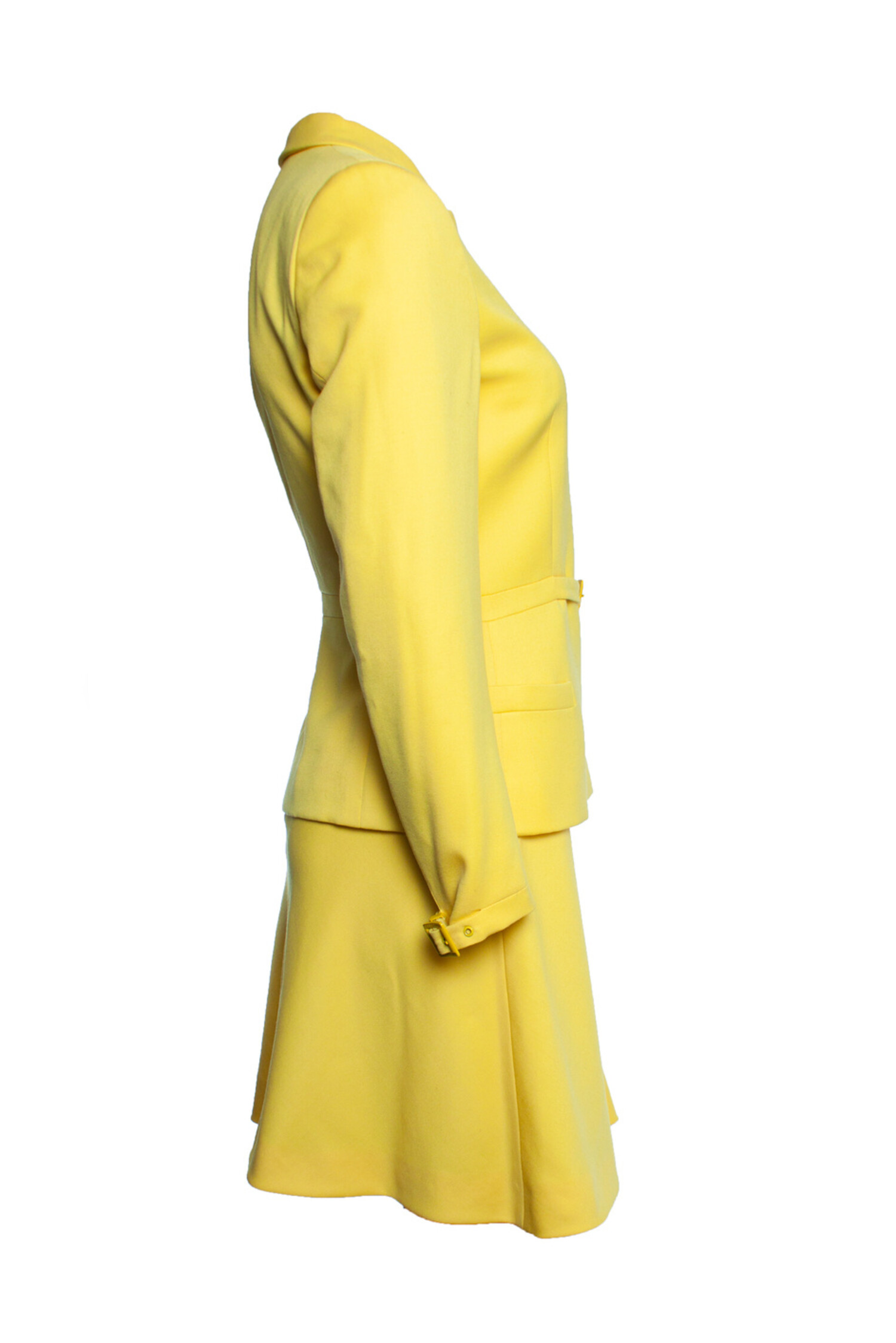 Gianni Versace Couture, Yellow twin suit - Unique Designer Pieces
