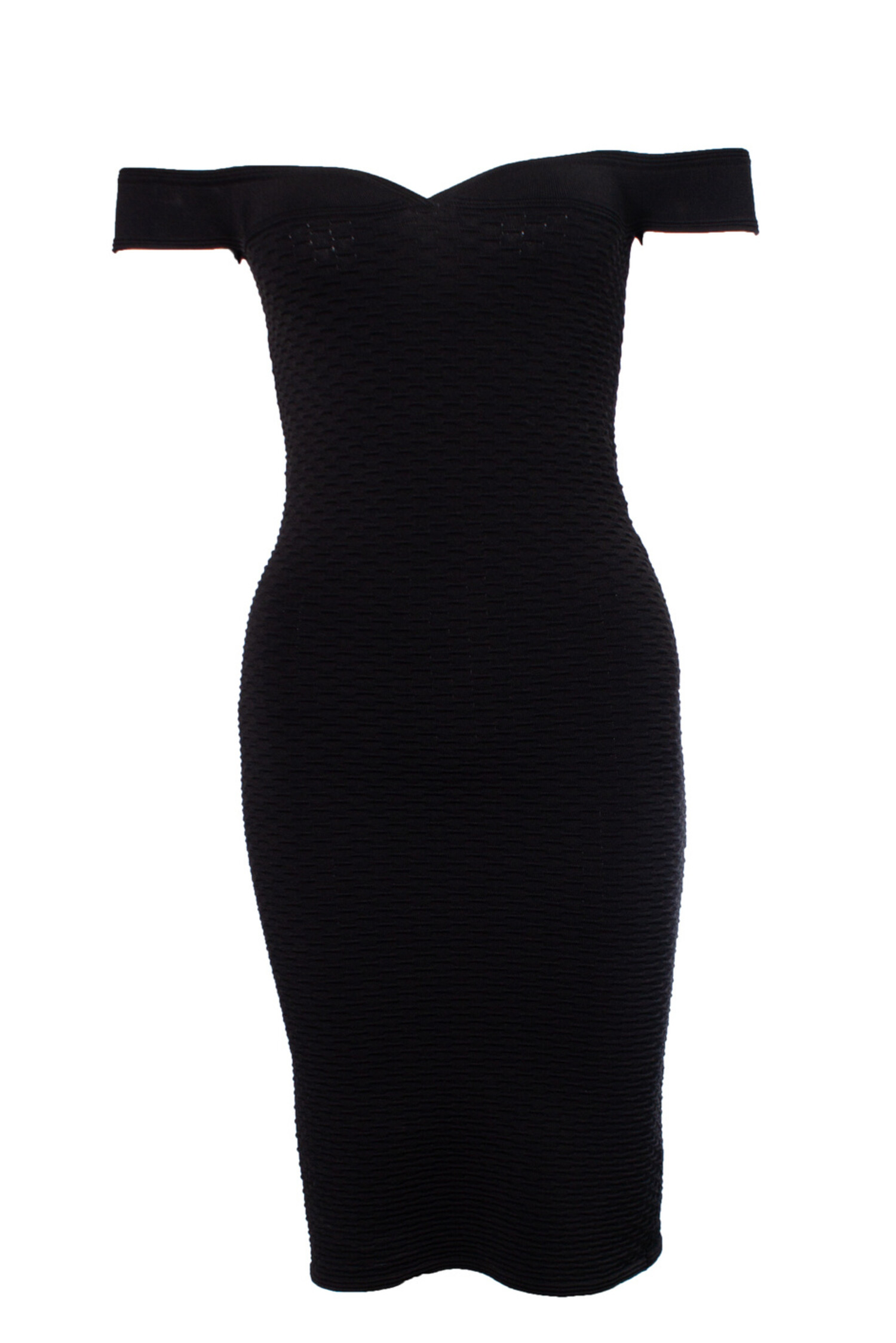 IRO, off shoulder nunzia dress in black - Unique Designer Pieces