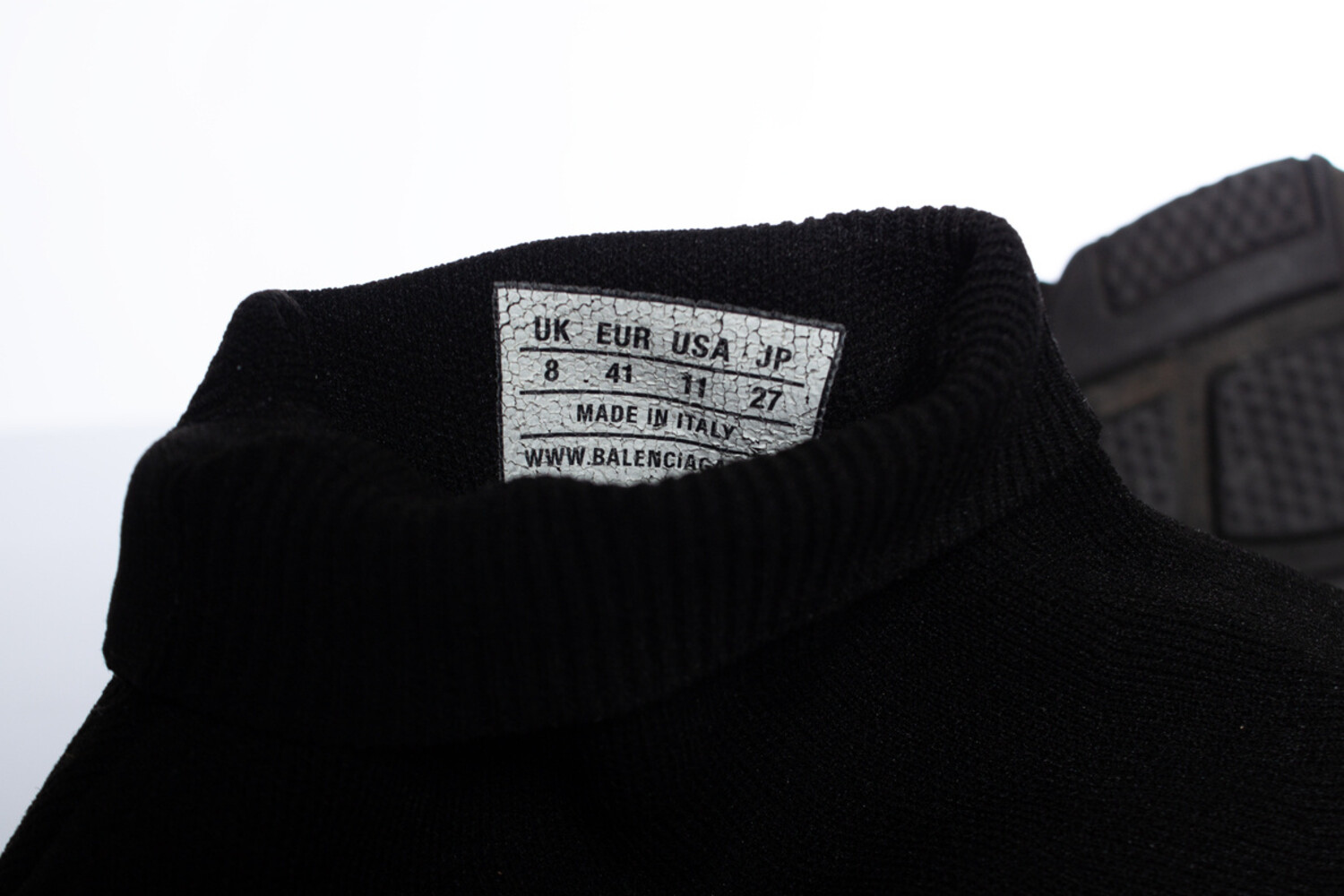 Balenciaga speed runner in het zwart Unique Designer Pieces