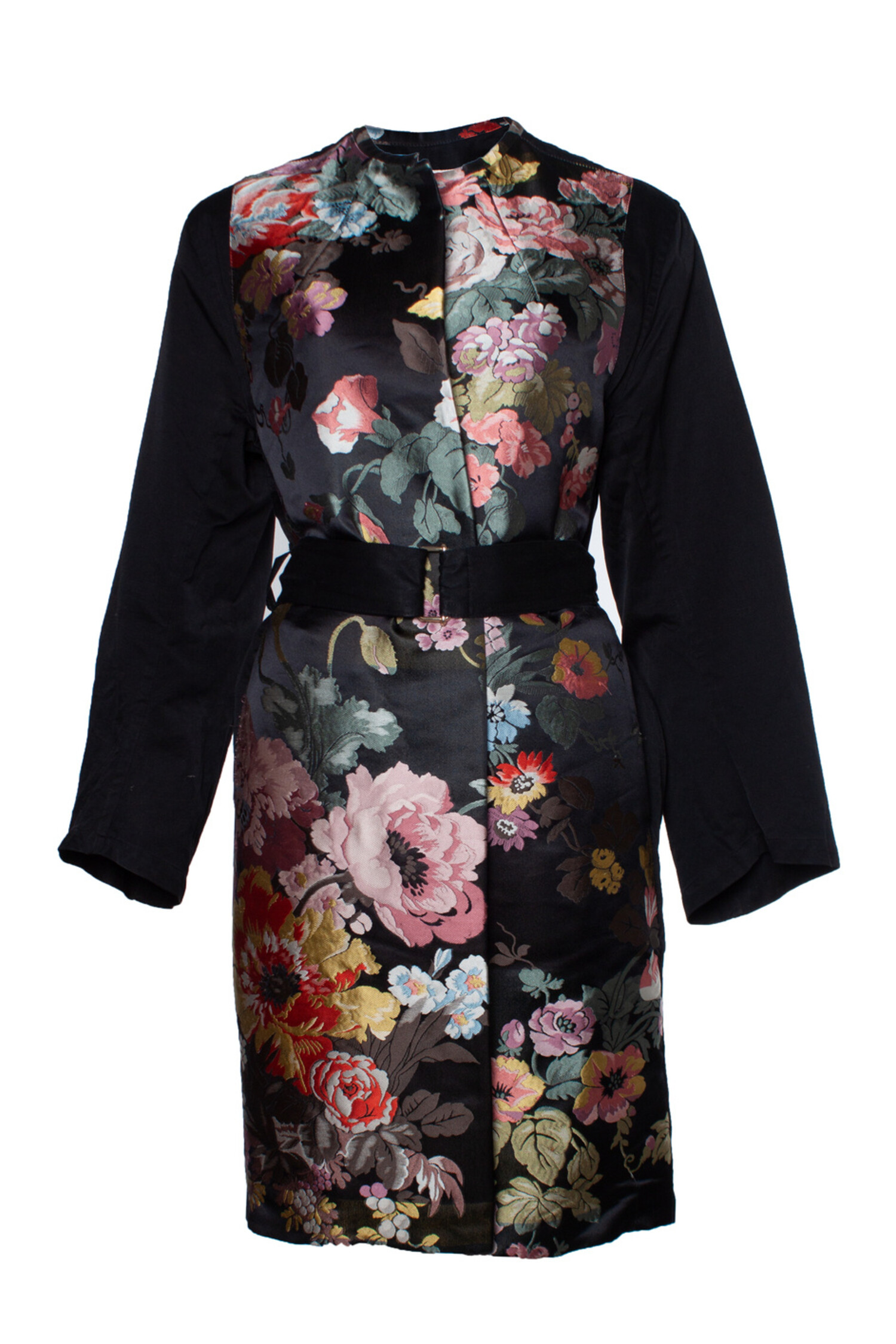 DRIES VAN NOTEN シルク フラワーゴブラン織り風 ボレロ ブラウス DRIES VAN NOTEN シルク フラワーゴブラン織り風 ボレロ