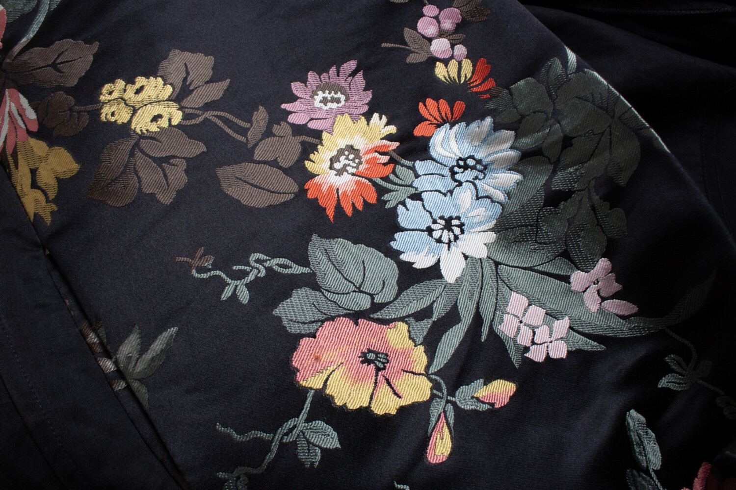 DRIES VAN NOTEN シルク フラワーゴブラン織り風 ボレロ ブラウス DRIES VAN NOTEN シルク フラワーゴブラン織り風 ボレロ