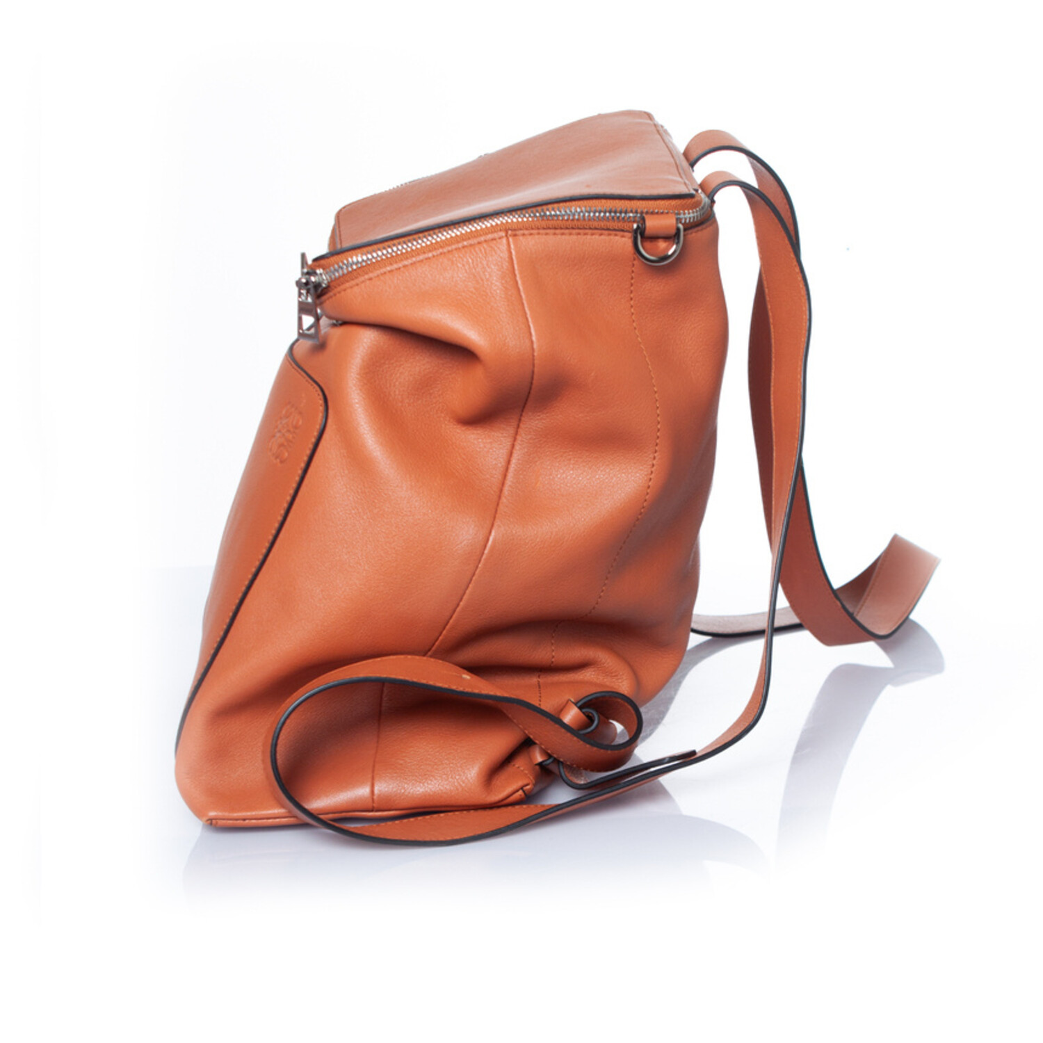 Loewe Loewe, Goya backpack in cognac leather