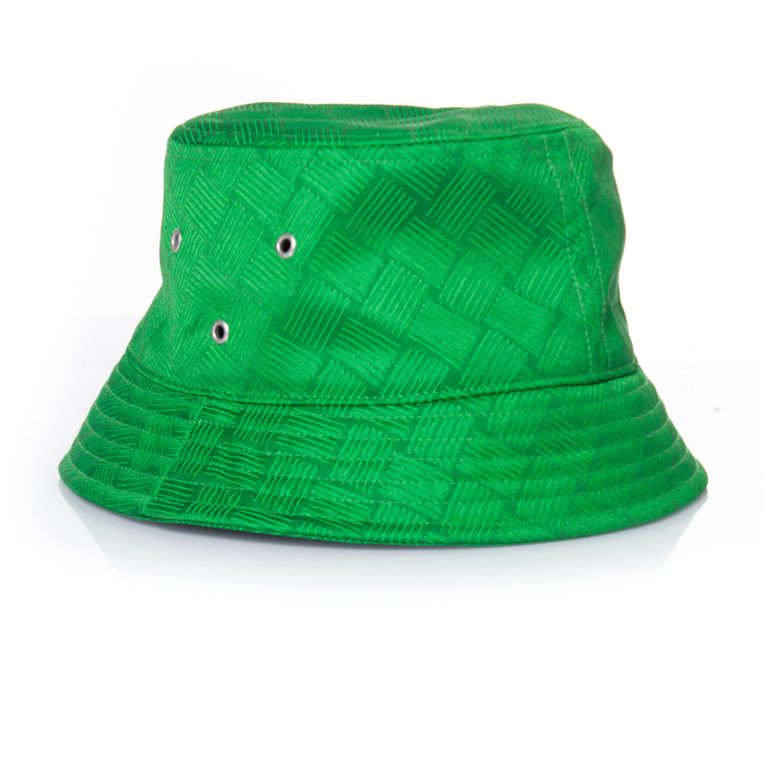 Bottega Veneta, green intrecciato bucket hat - Unique Bottega Veneta, green intrecciato bucket hat - Unique