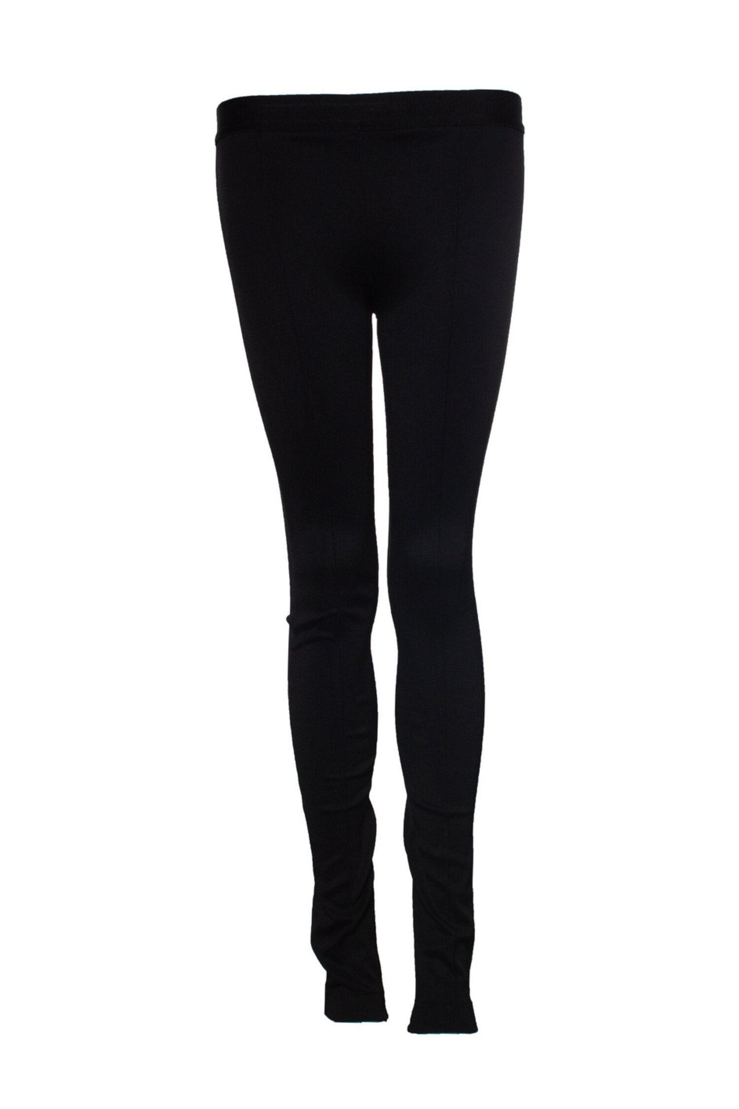 Black Leather Look Leggings | KURT MULLER | SilkFred UAE