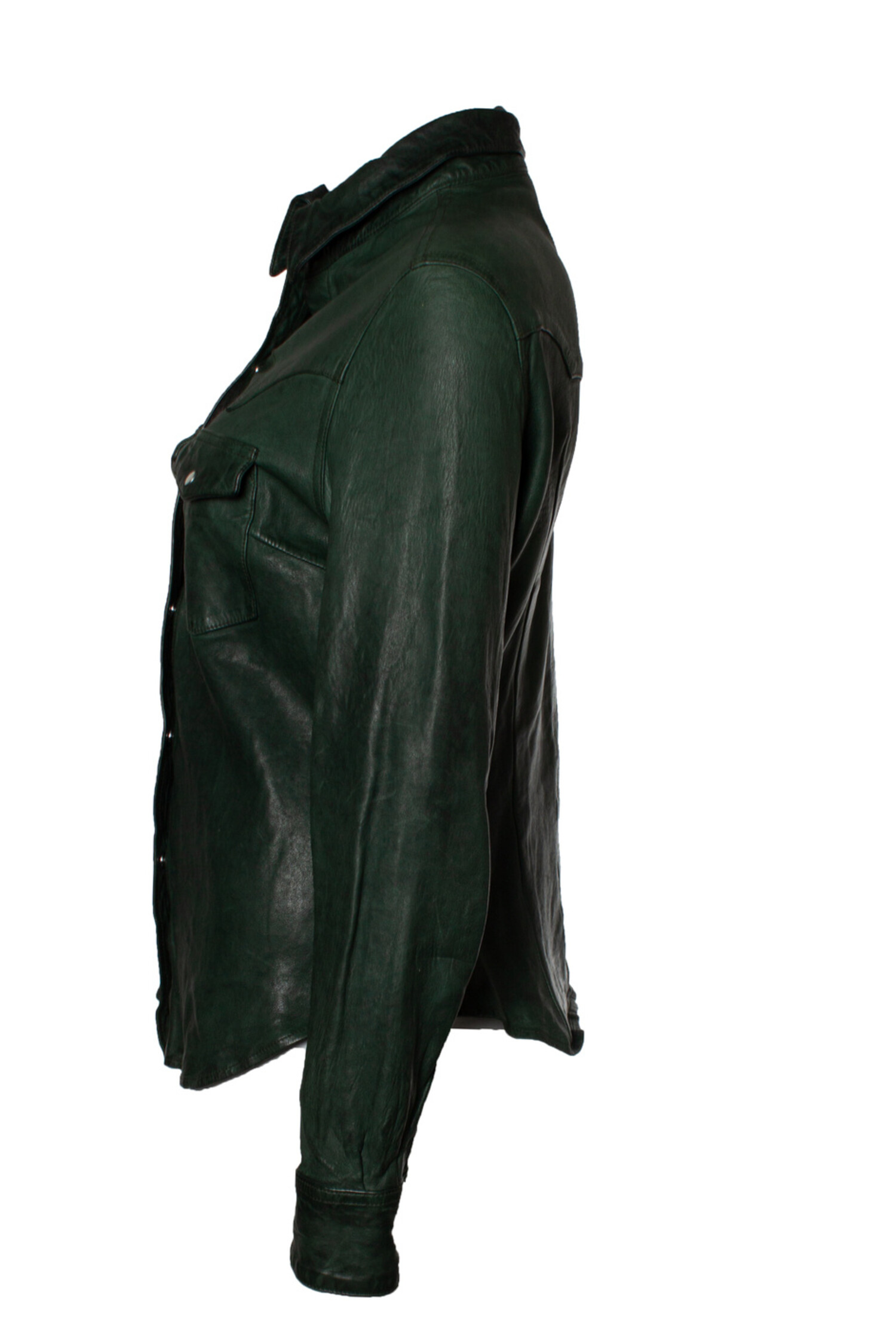 Leren overhemd clearance