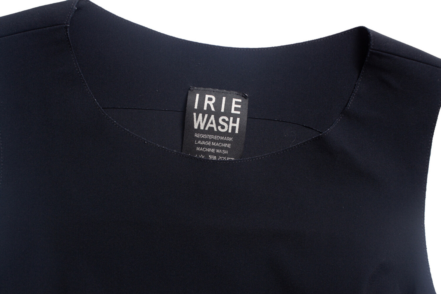 IRIE WASH, marineblauwe jurk - Unique Designer Pieces