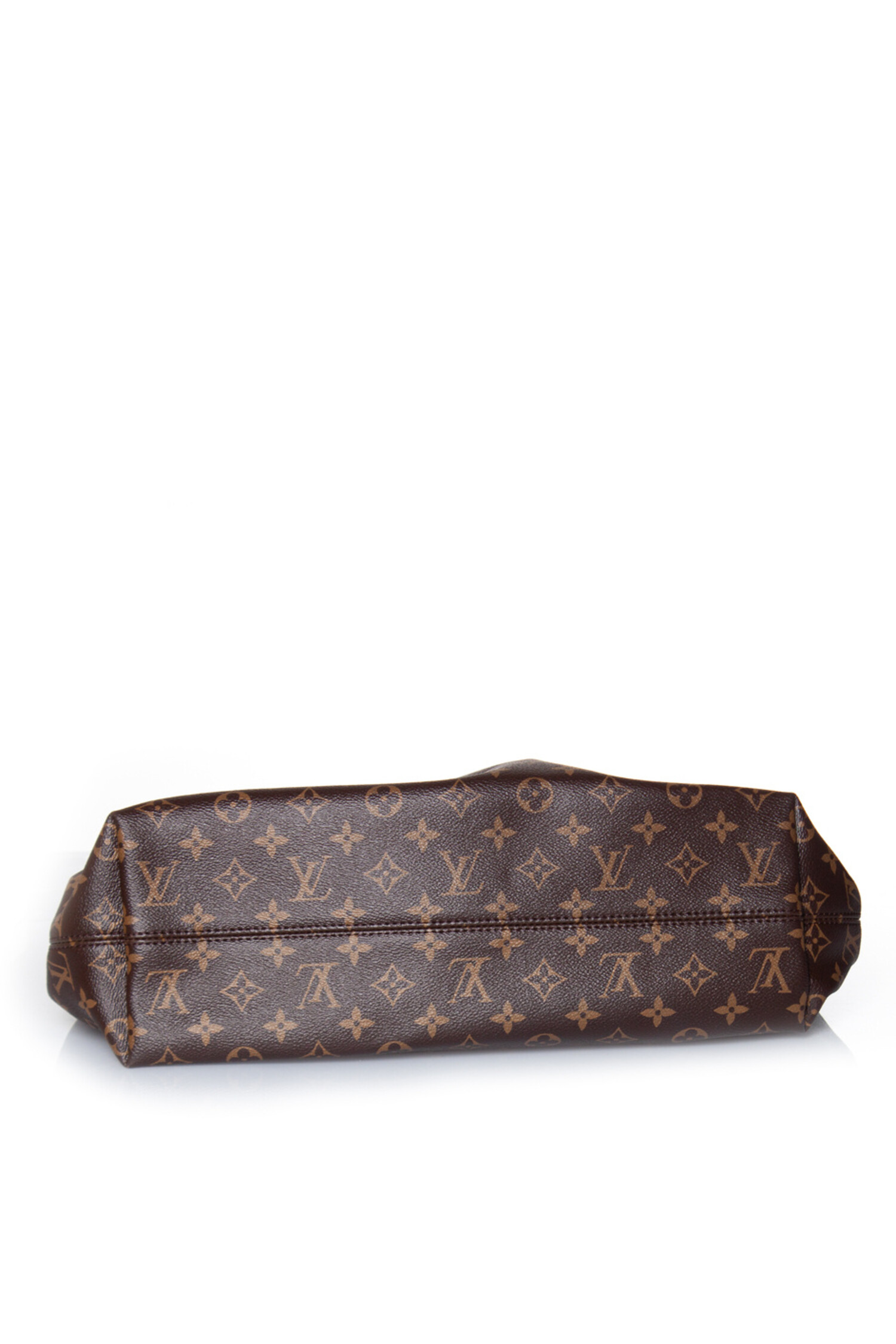 Louis Vuitton Graceful mm Monogram Canvas Shoulder Bag Brown