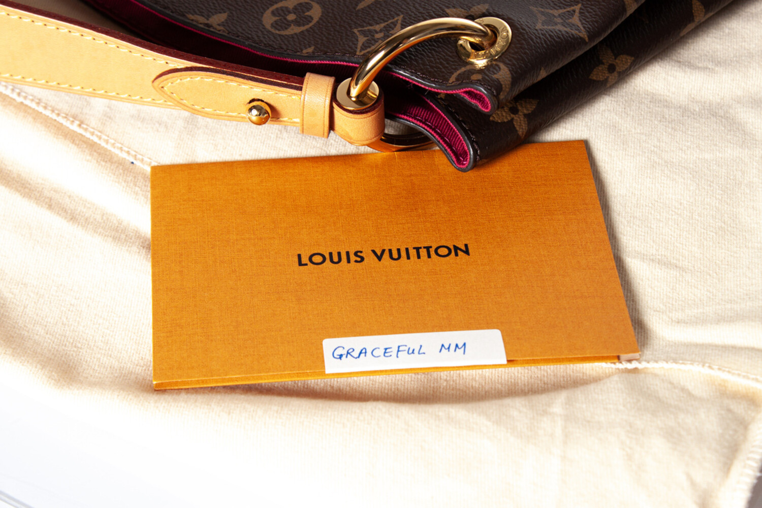 Auth Louis Vuitton Graceful Mm Monogram