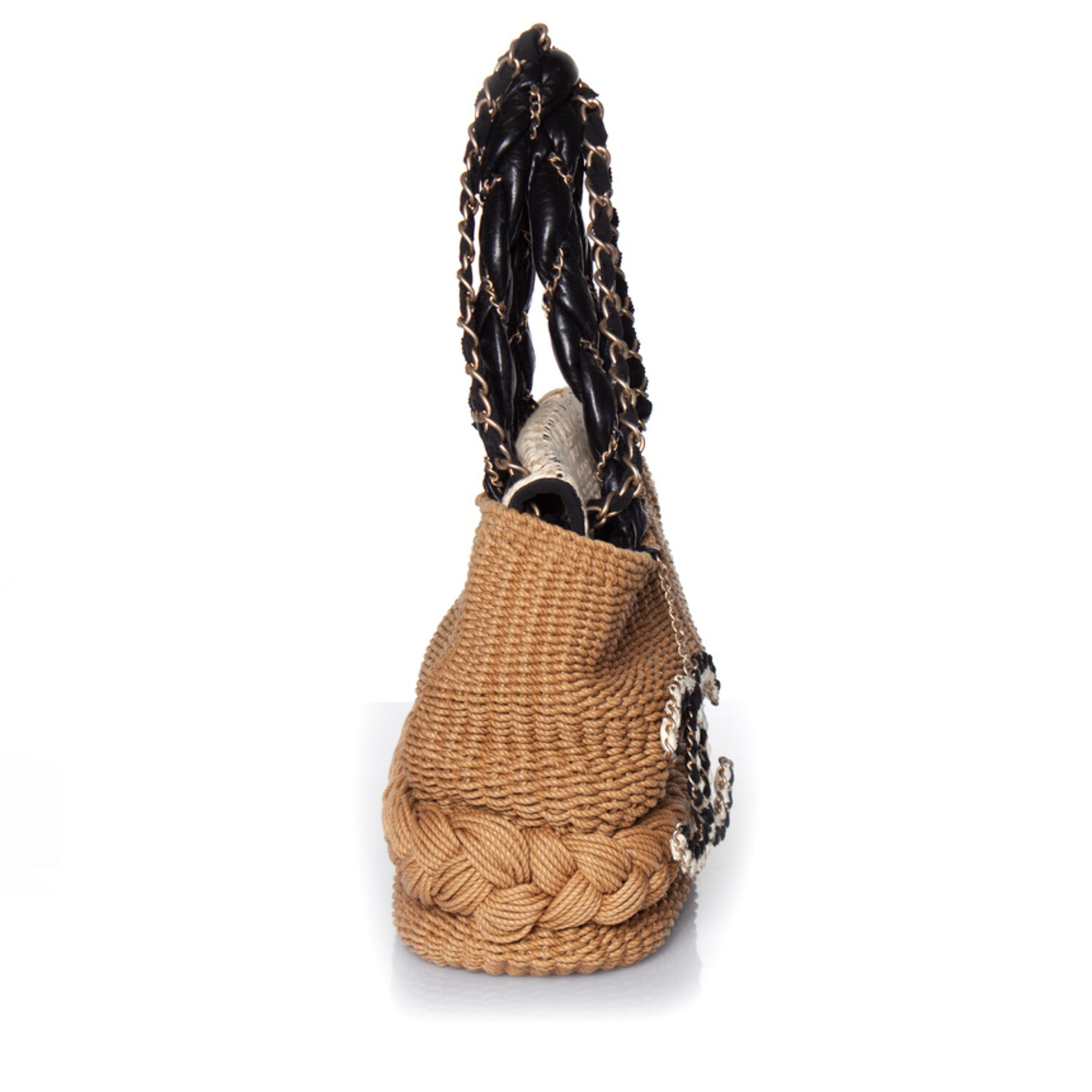Chanel, Raffia coco country tote bag - Unique Designer Pieces