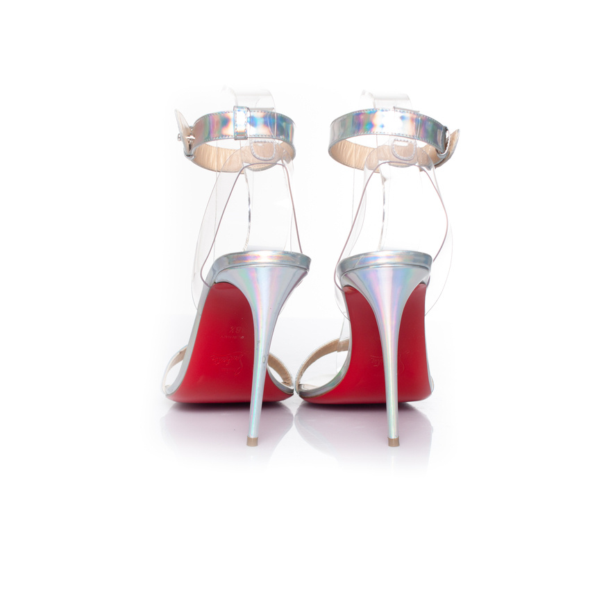 Christian Louboutin Jonatina iridescent sandals Unique Designer Pieces