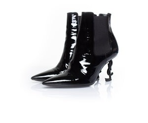 Saint Laurent Opyum laarzen in lakleer Unique Designer Pieces