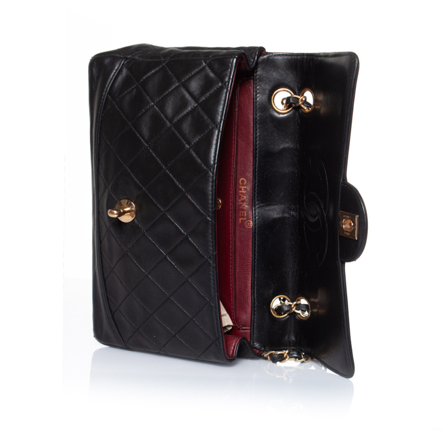 Chanel, Black Quilted flap bag - Unique Designer Pieces