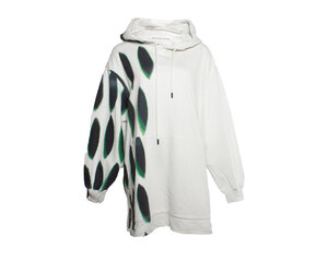 Dries van Noten x Len Lye, witte hoodie met print - Unique