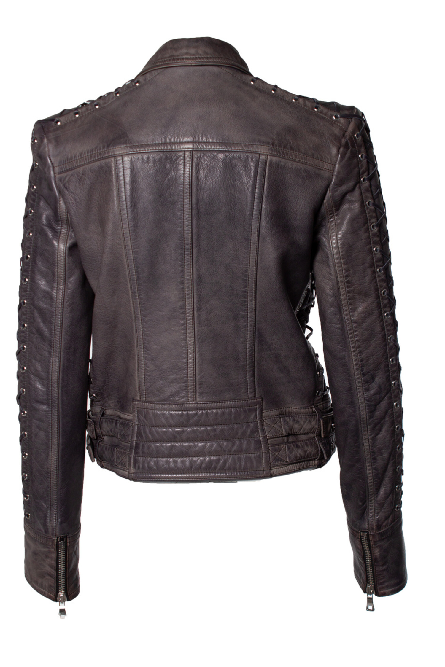✨タグ付き未使用✨レアBALMAIN ラムレザージャケット ステッチ ライラック 送料込】GUCCI ☆24SS☆モノグラムラムレザージャケット (GUCCI