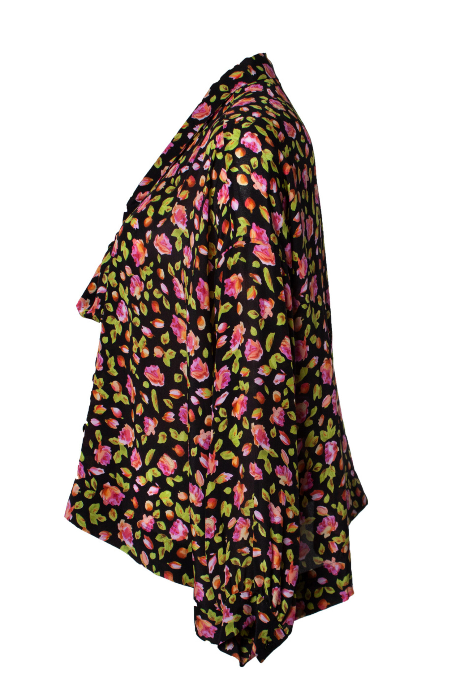 Balenciaga, Floral blouse with bow - Unique Designer Pieces