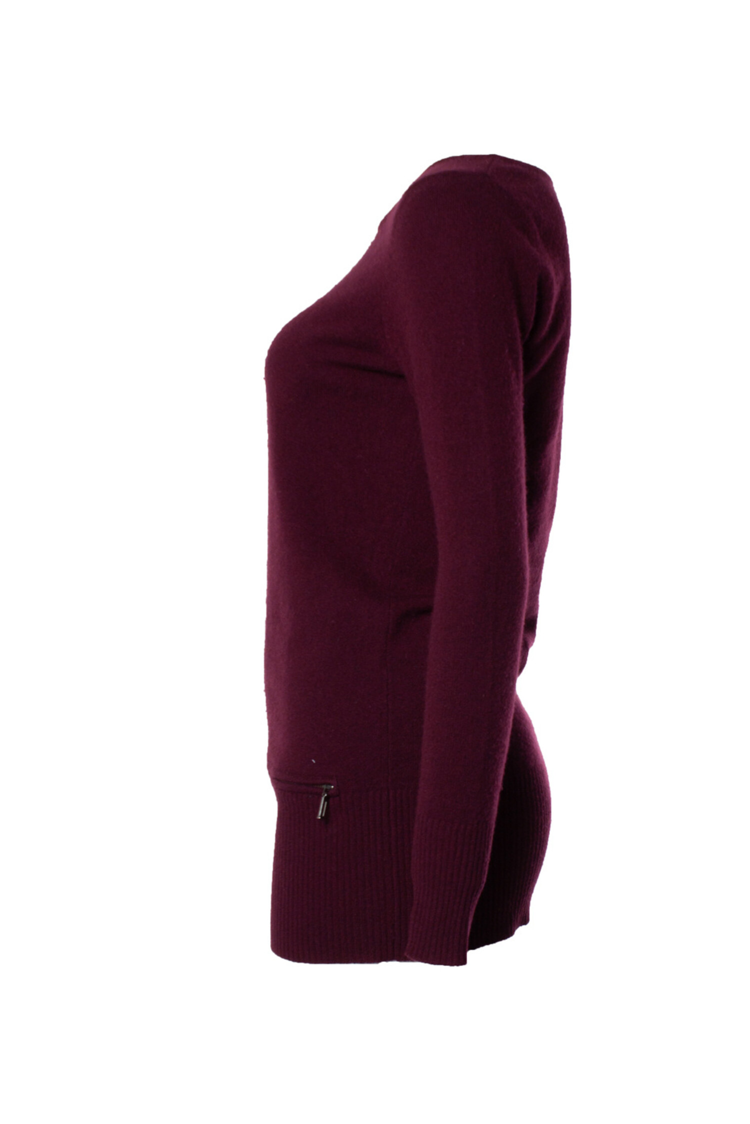 burgundy cashmere dress Selinadress Burgundy Long Sleeve Long Prom Dress Formal Evening Gowns –  SELINADRESS main image 1