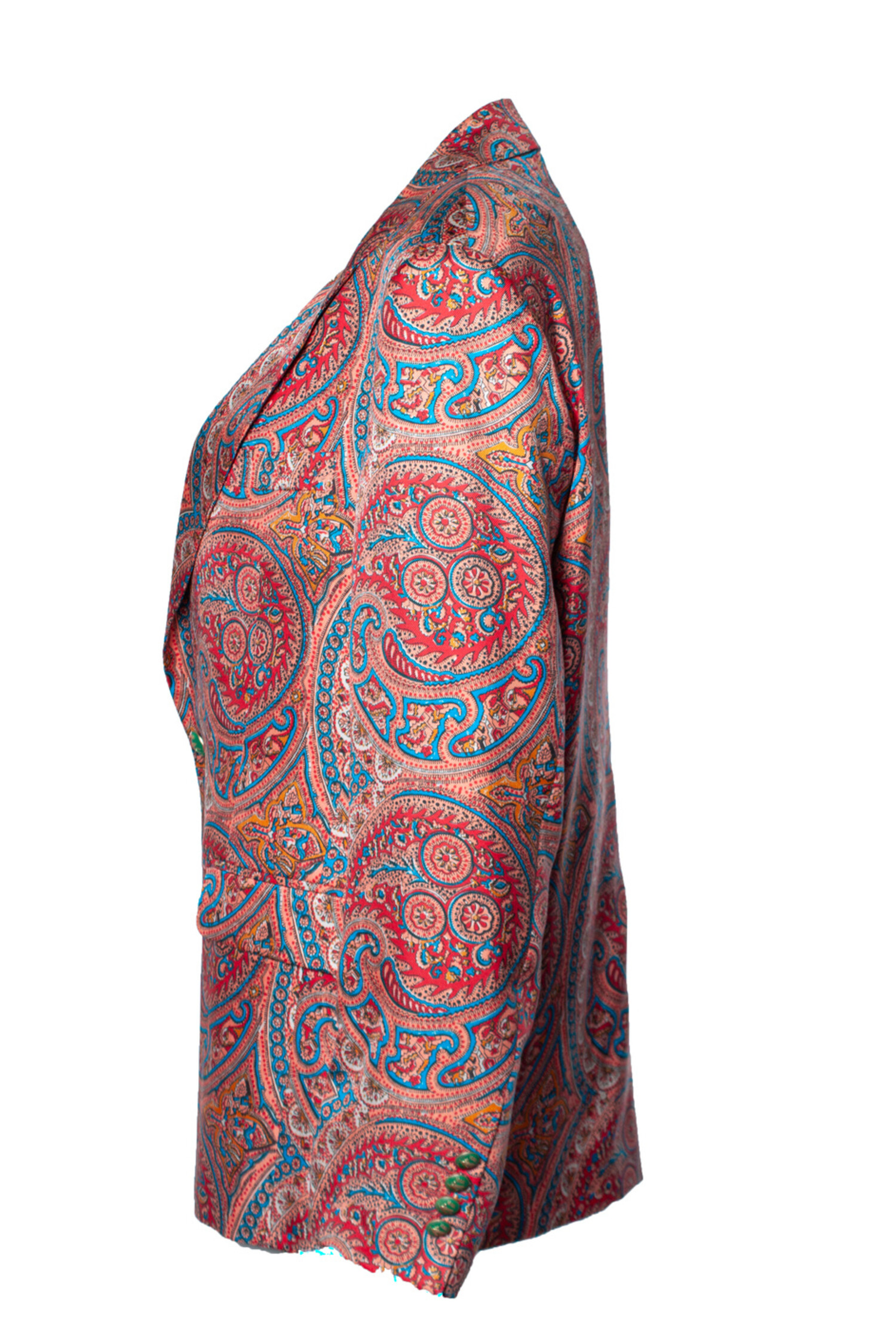 Etro, Blazer with paisley print - Unique Designer Pieces