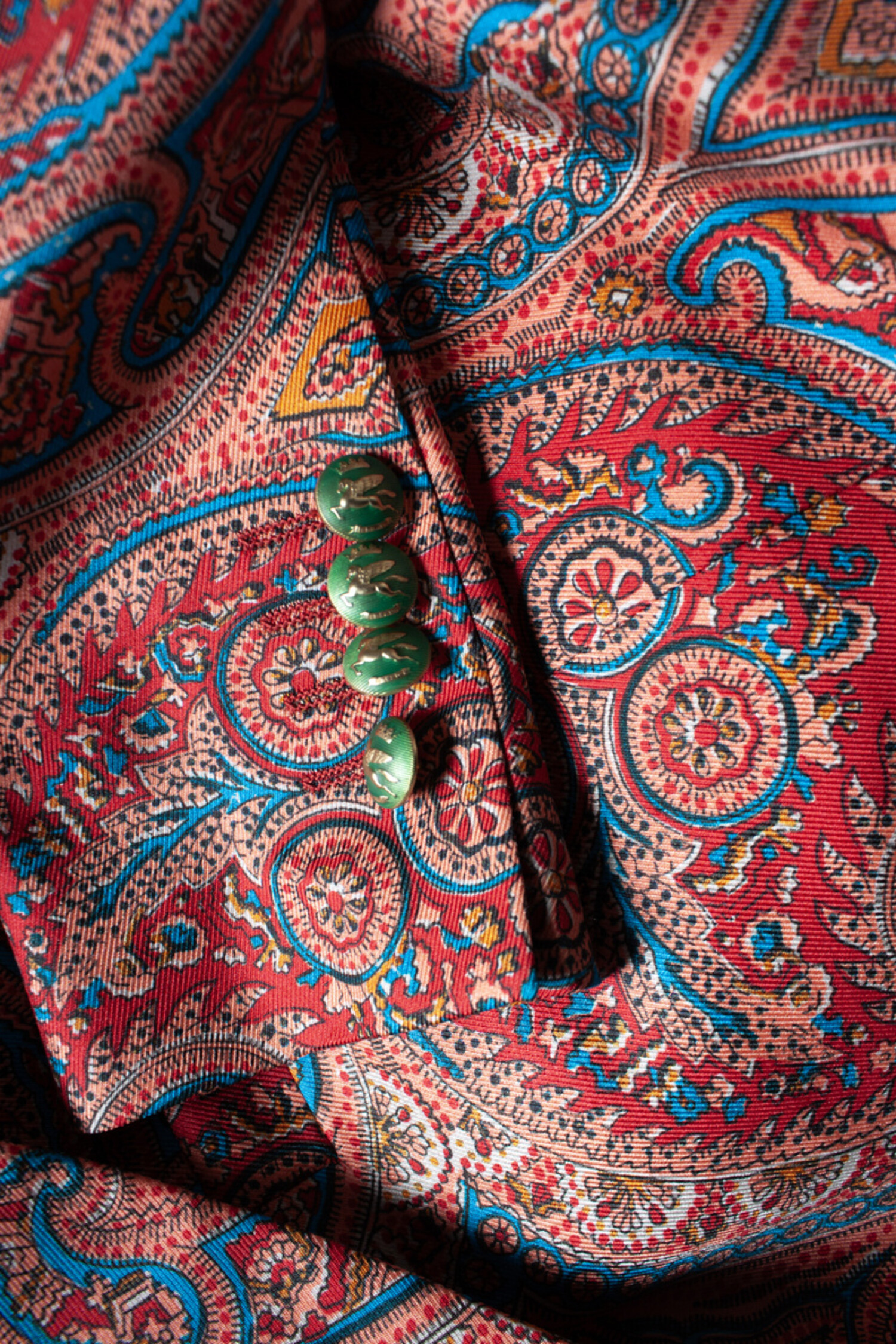 Etro, Blazer with paisley print - Unique Designer Pieces Etro, Blazer with paisley print - Unique Designer Pieces