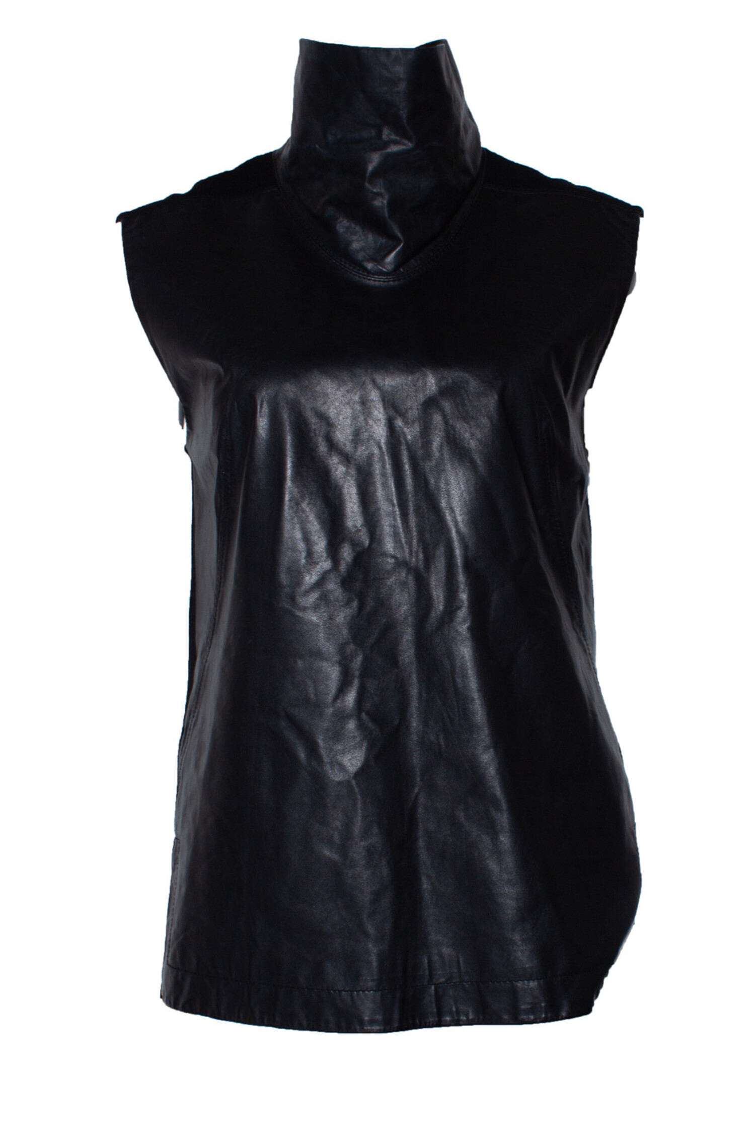 Helmut Lang, Leather top - Unique Designer Pieces