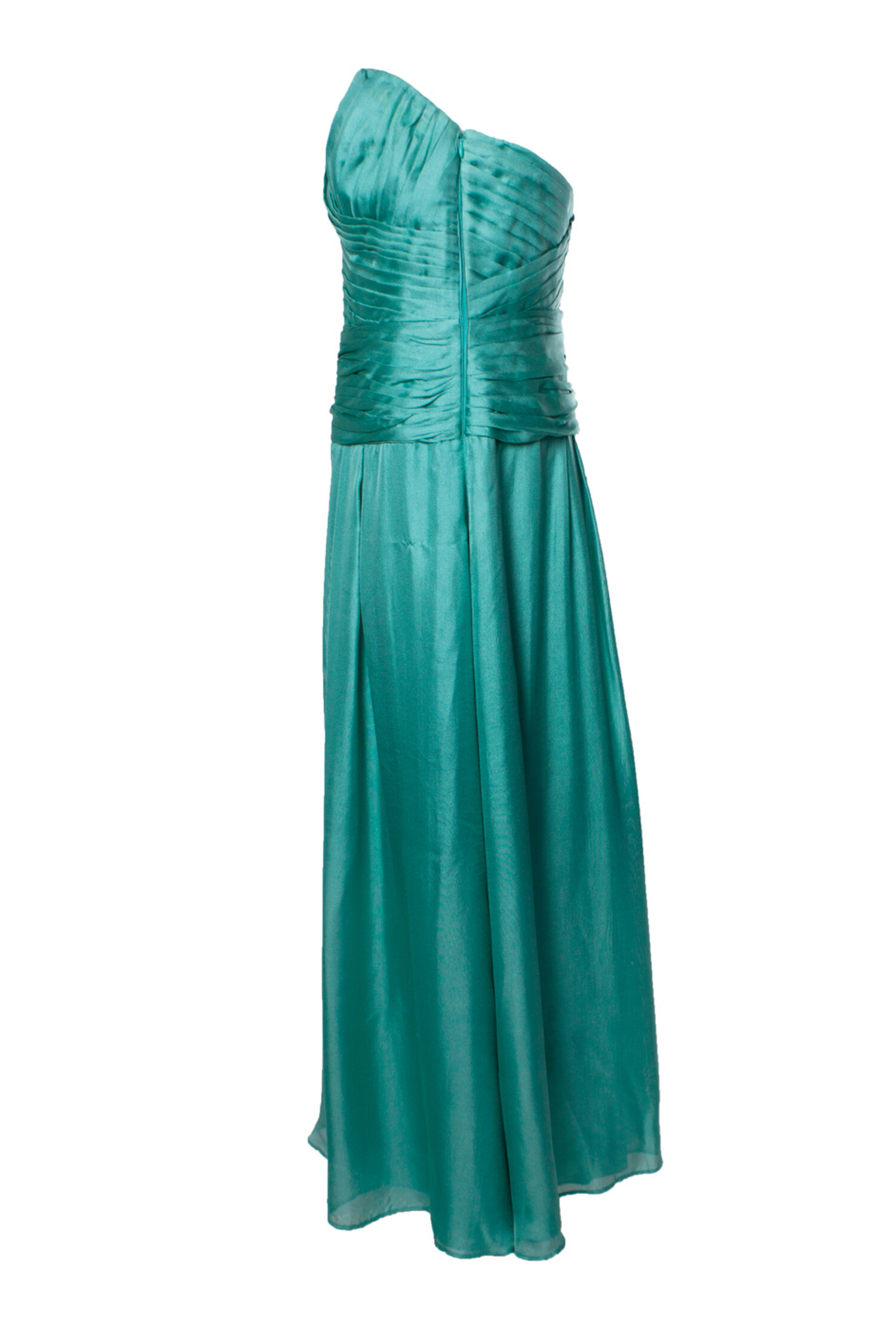 hugo boss dress green black label, strapless corset bling