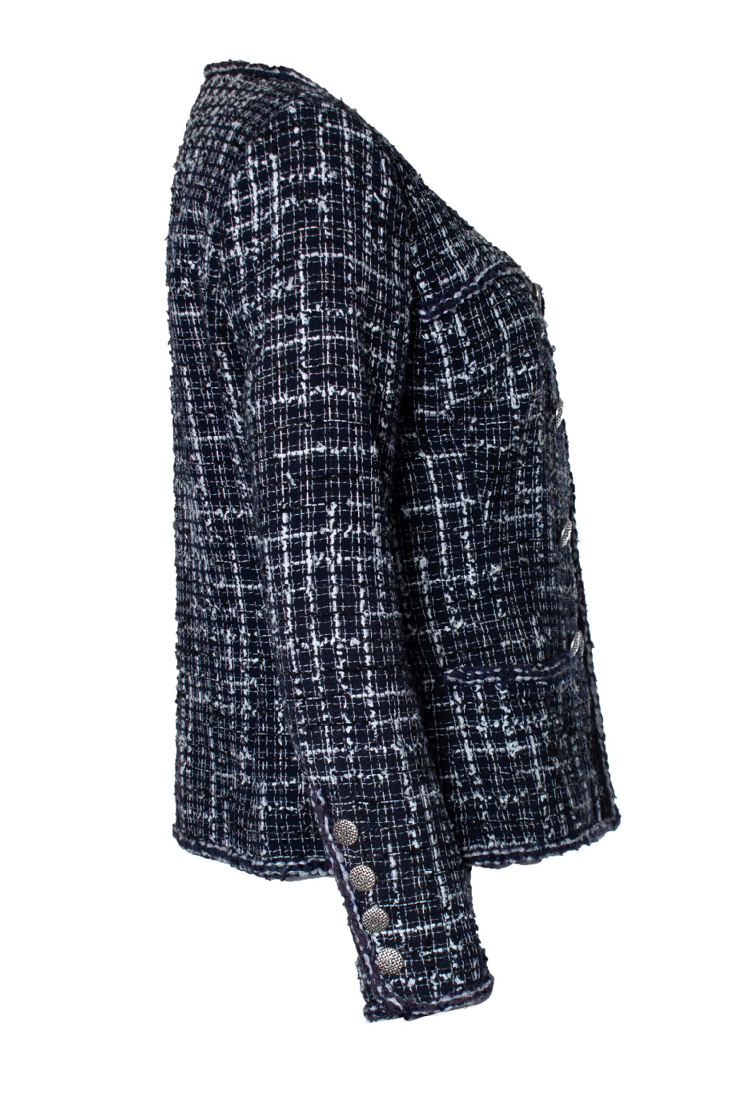 Chanel, double breasted tweed jacket Unique Designer Pieces